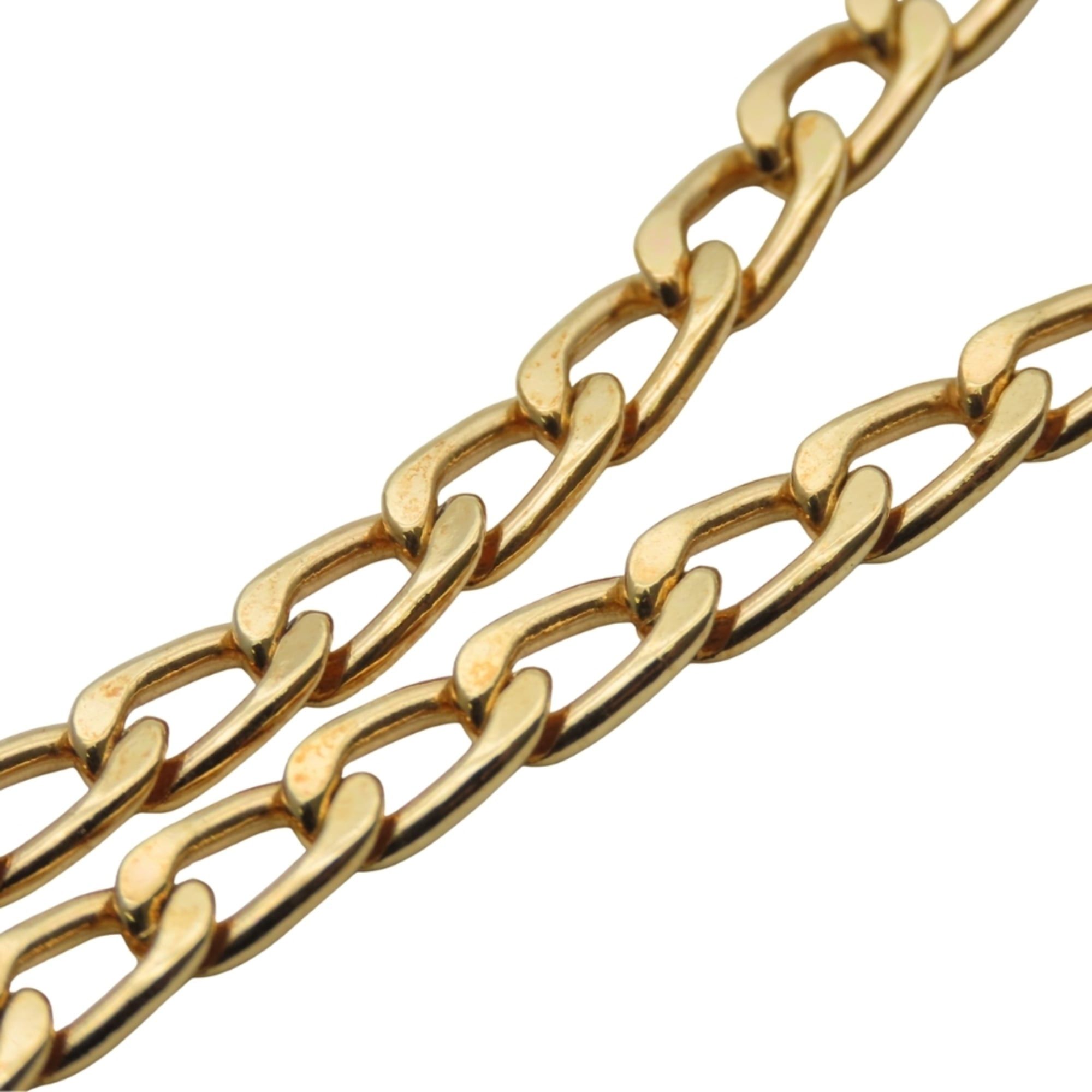 Dior Christian Dior bracelet, metal, gold chain, plated, women's, Size ONE SIZE - 5 Thumbnail