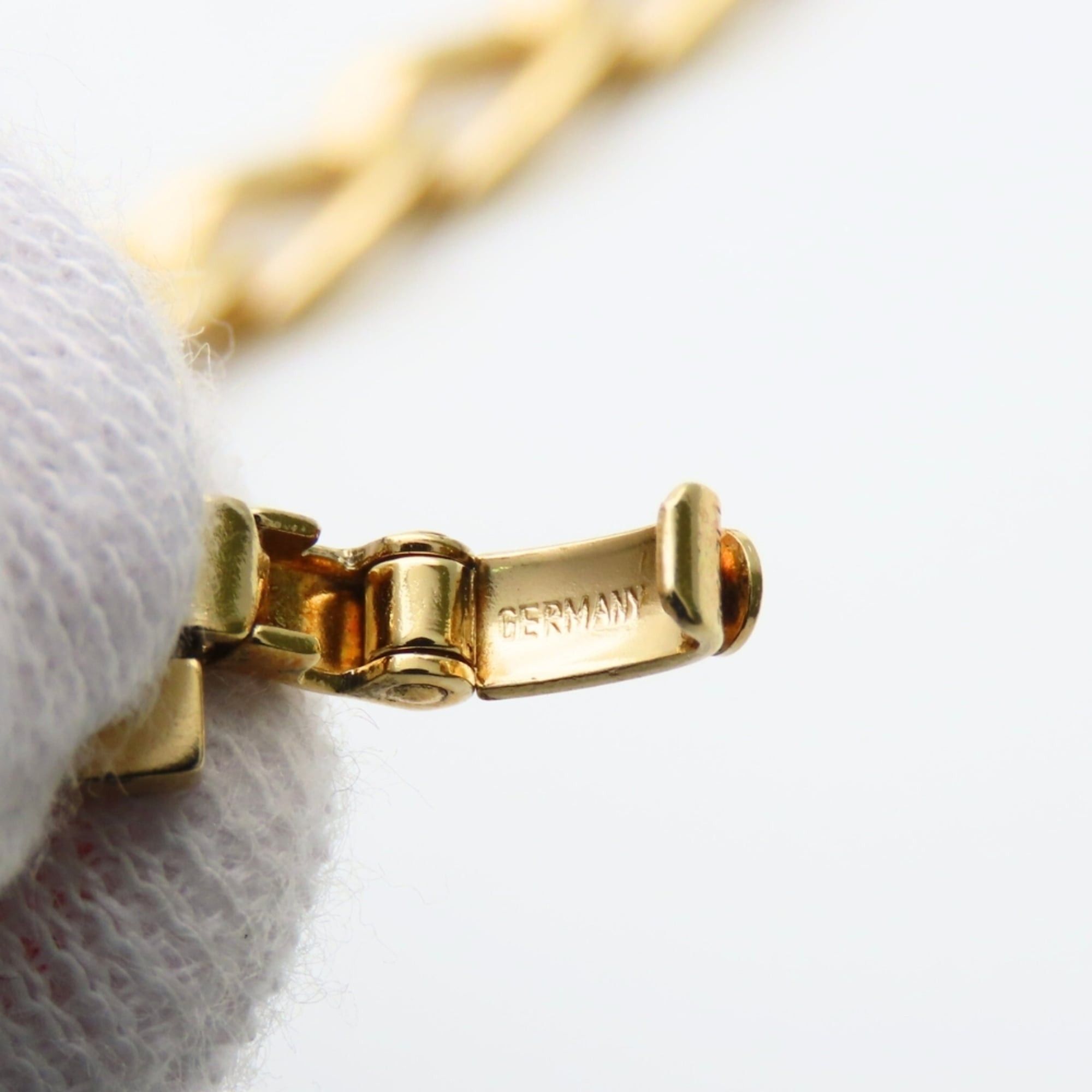 Dior Christian Dior necklace, long chain, metal, gold GP plated, women's. Size ONE SIZE - 9 Thumbnail
