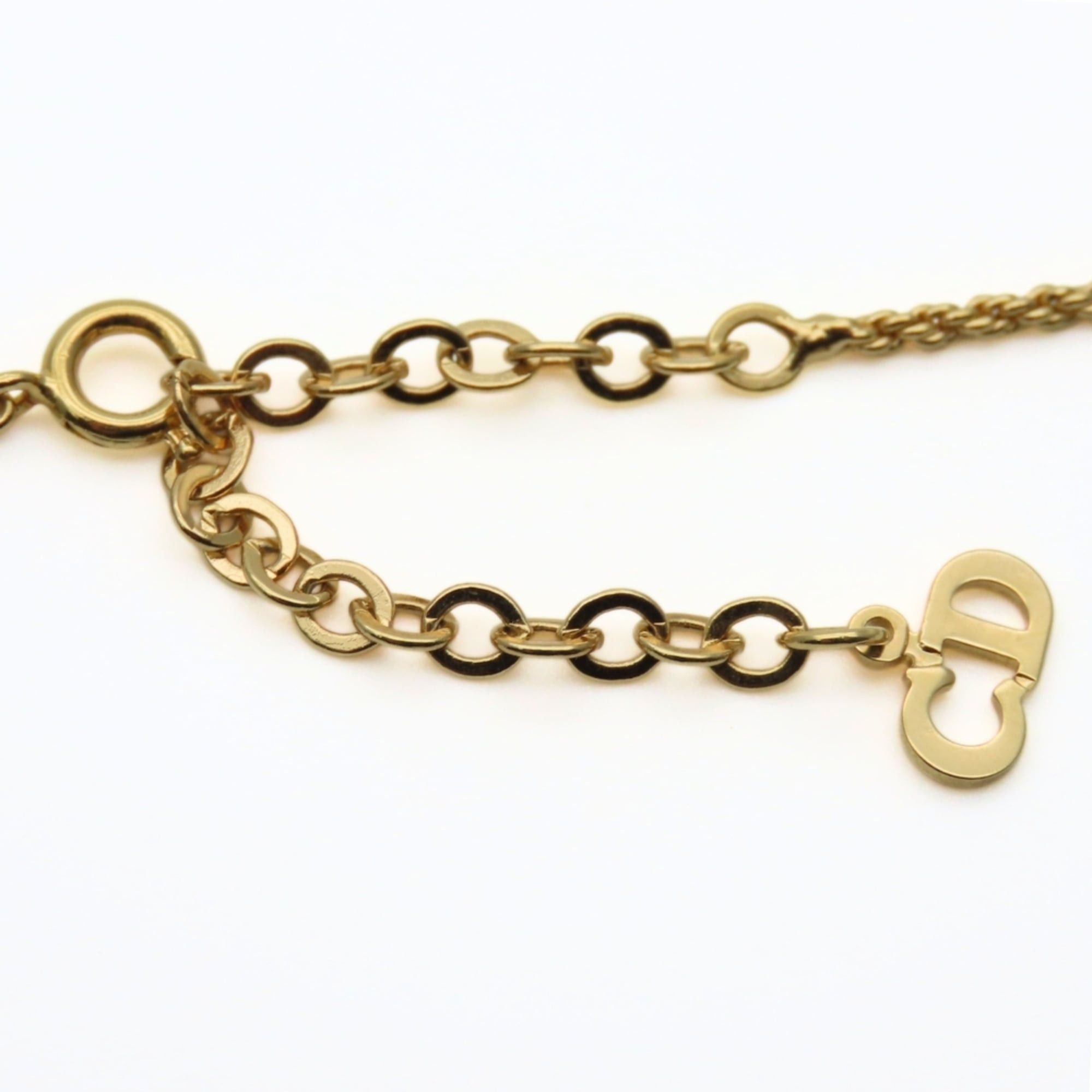 Dior Christian Dior CD logo necklace in gold-plated metal. GP. Women's. Size ONE SIZE - 11 Thumbnail