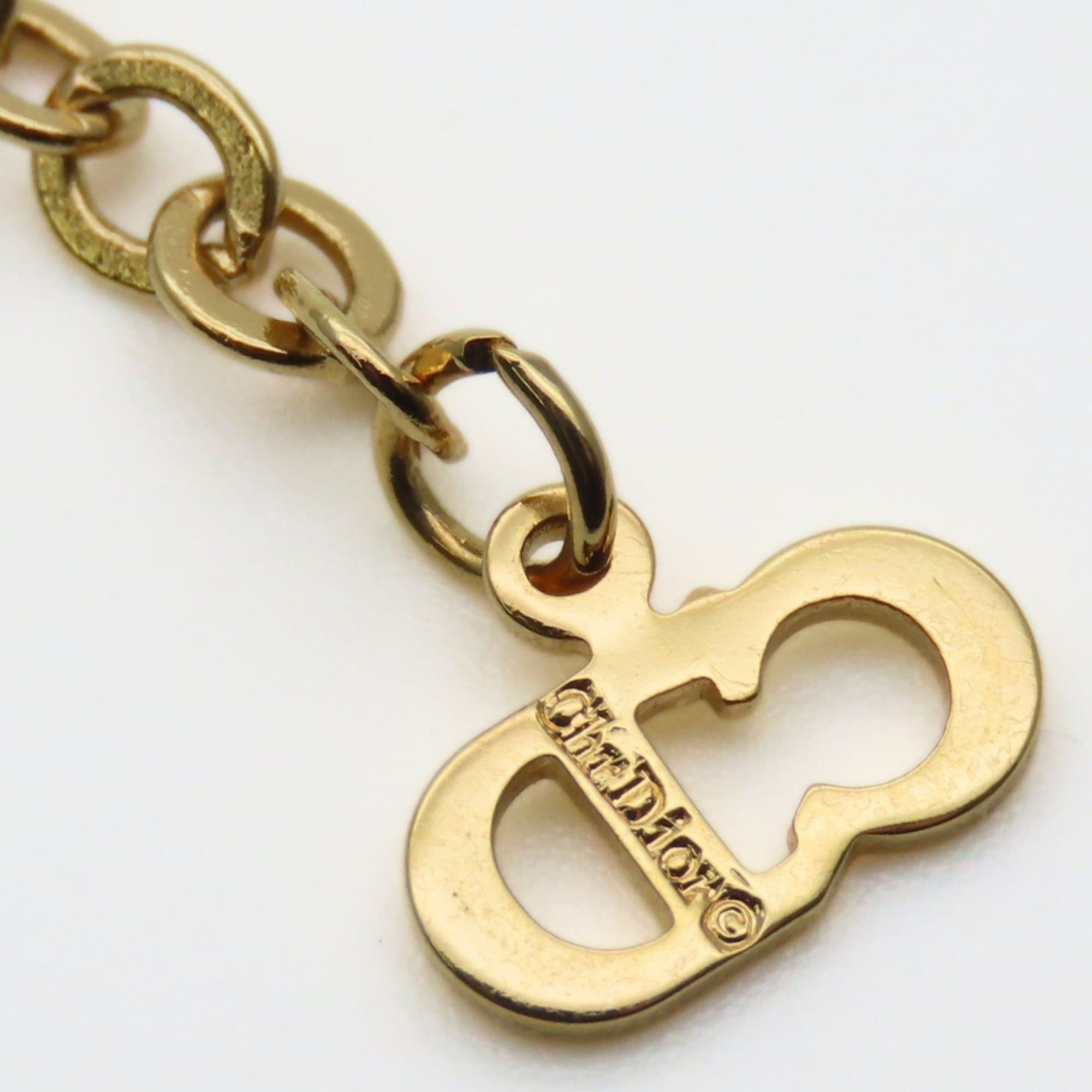 Dior Christian Dior CD logo necklace in gold-plated metal. GP. Women's. Size ONE SIZE - 9 Thumbnail