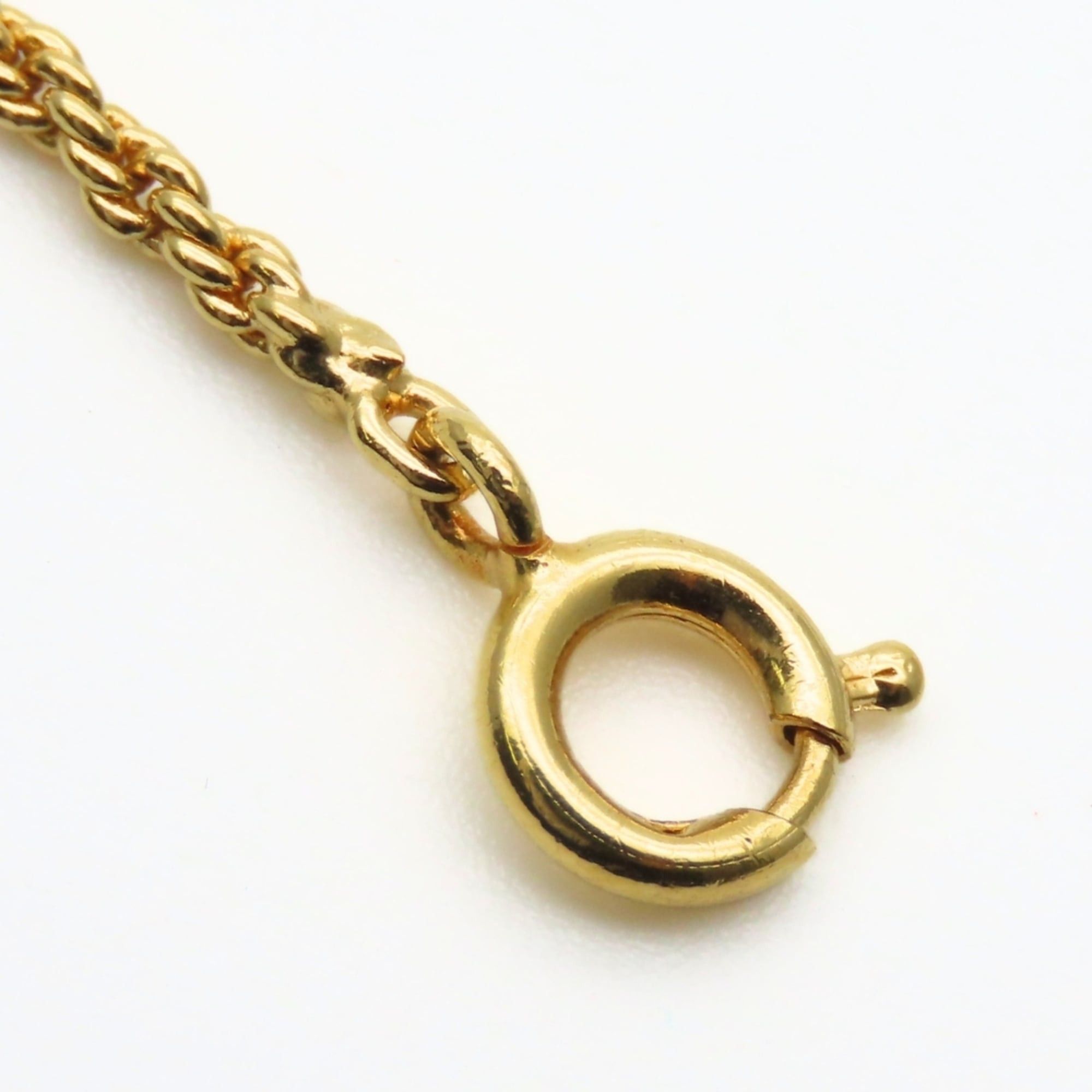 Dior Christian Dior CD logo necklace in gold-plated metal. GP. Women's. Size ONE SIZE - 10 Thumbnail