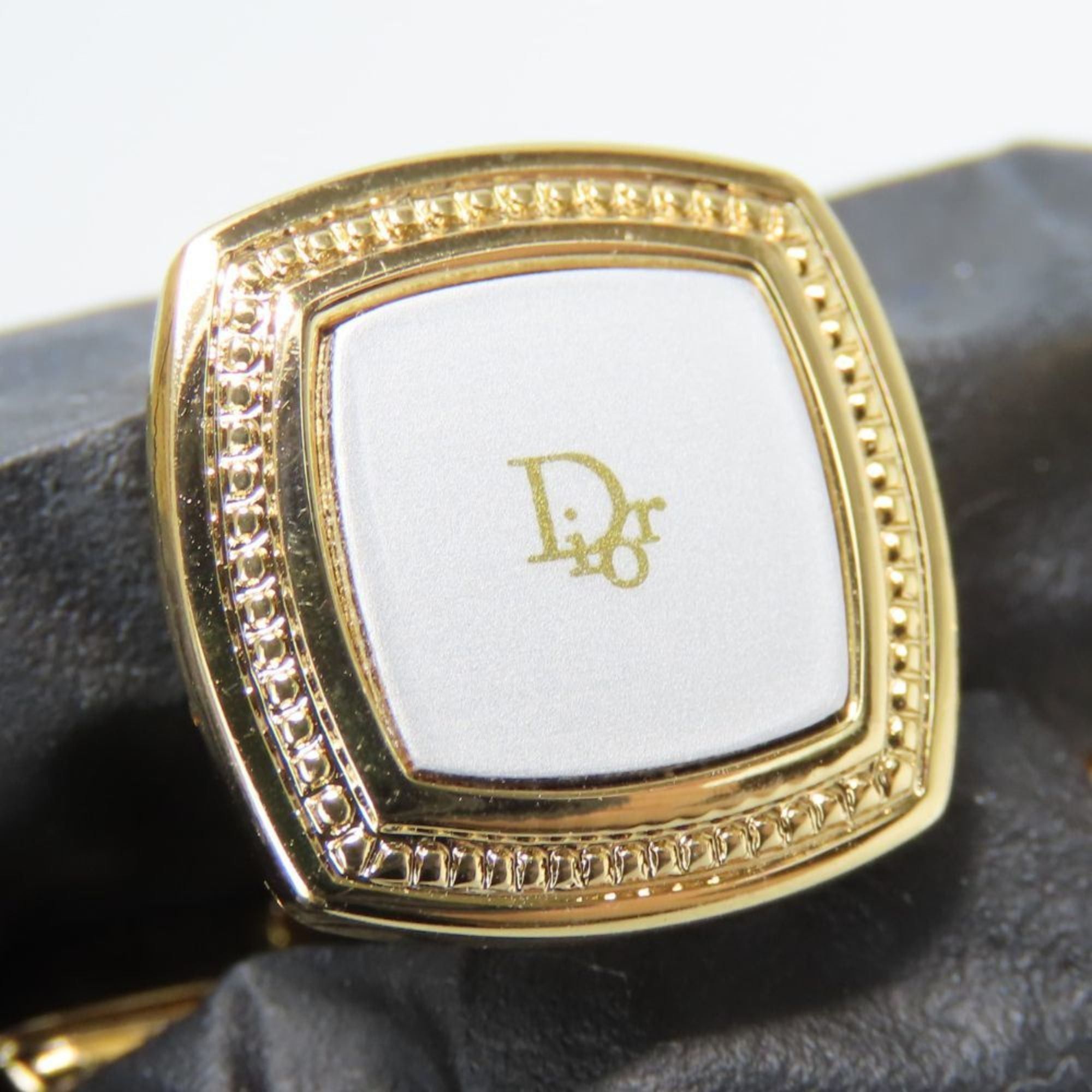 Dior Christian Dior Cufflinks Metal Gold Silver Men's Size ONE SIZE - 5 Thumbnail