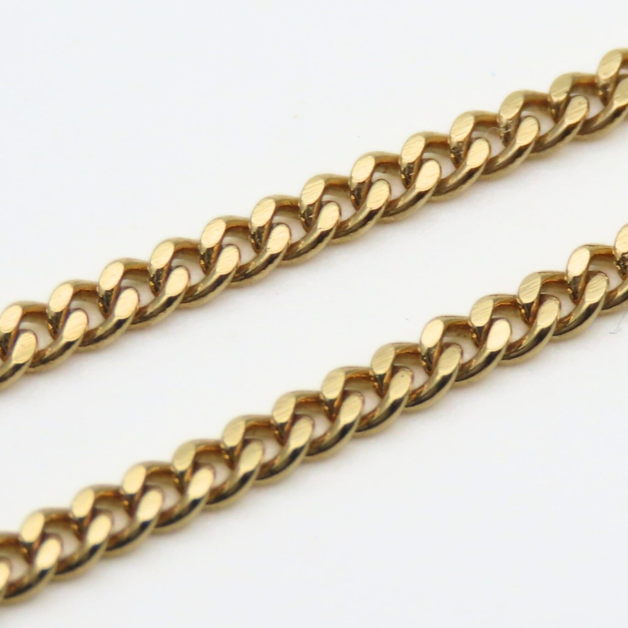 Dior Christian Dior CD logo necklace in gold GP plated metal for women. Size ONE SIZE - 8 Thumbnail