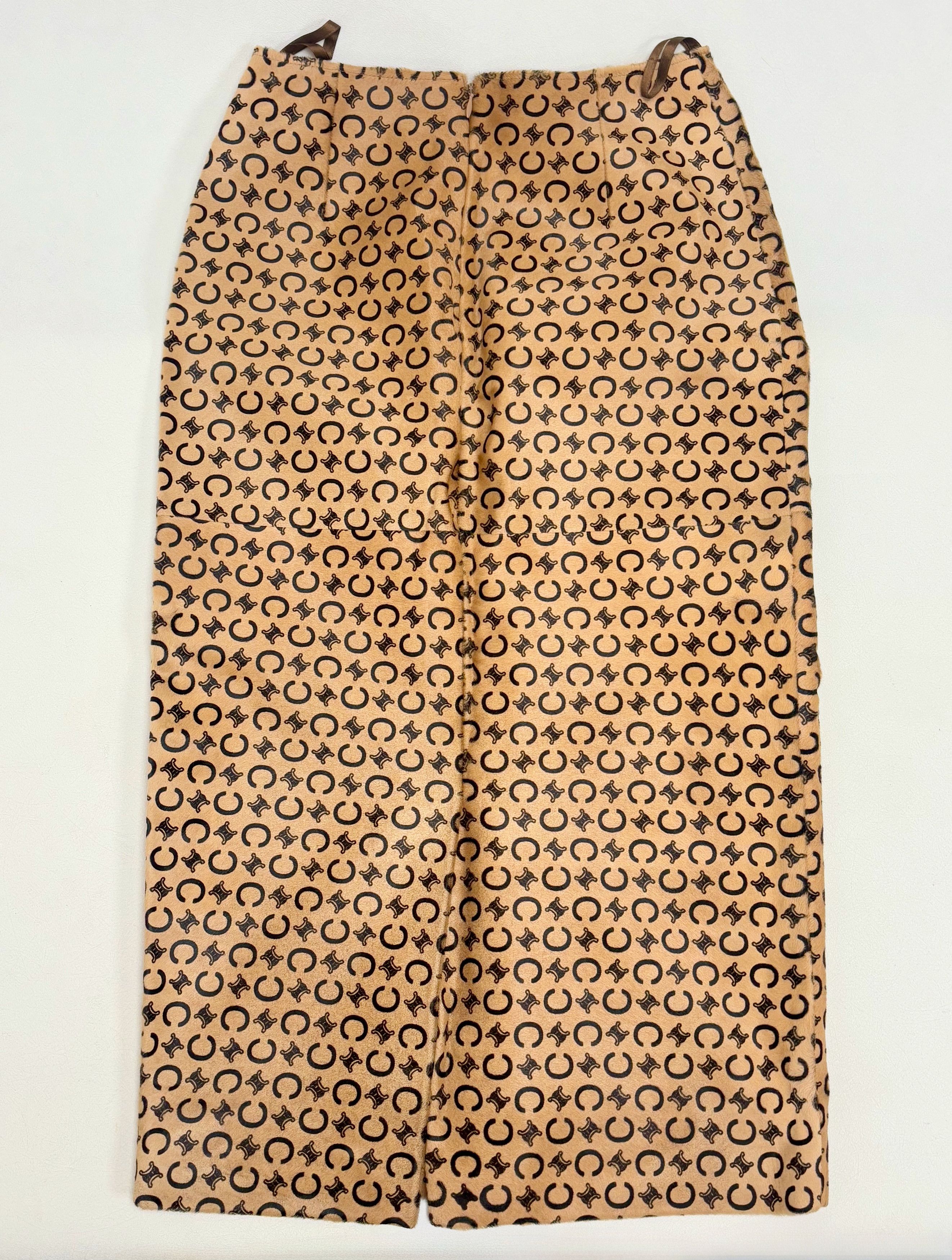 Celine CÉLINE Jupe Triomphe Size 25" / US 0 / IT 36 - 4 Thumbnail