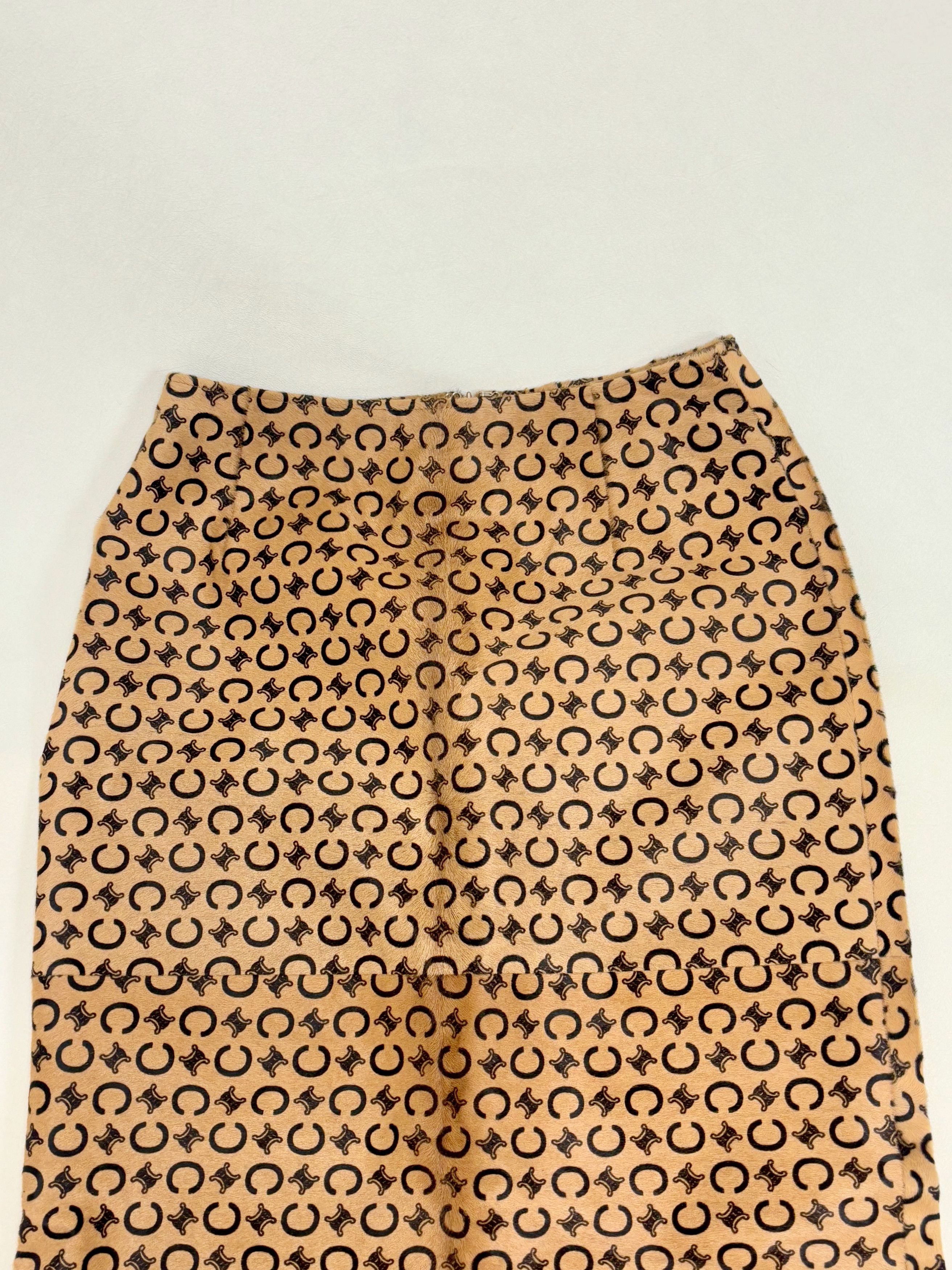 Celine CÉLINE Jupe Triomphe Size 25" / US 0 / IT 36 - 3 Thumbnail