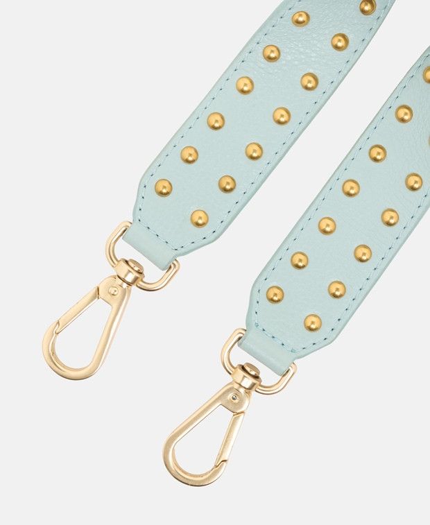 See by Chloe STRAP, Icy Blue, Single size Leather shoulder strap Size ONE SIZE - 2 Thumbnail