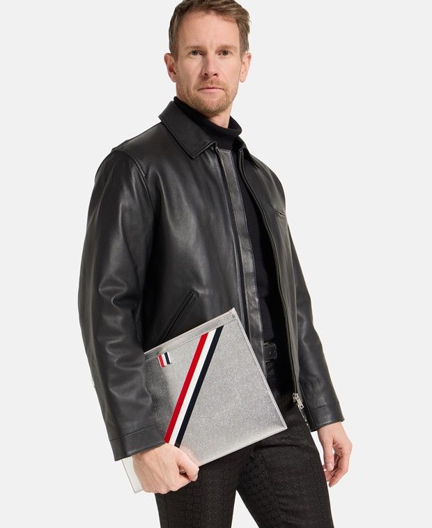 Thom Browne Leather tablet bag Size ONE SIZE - 4 Thumbnail