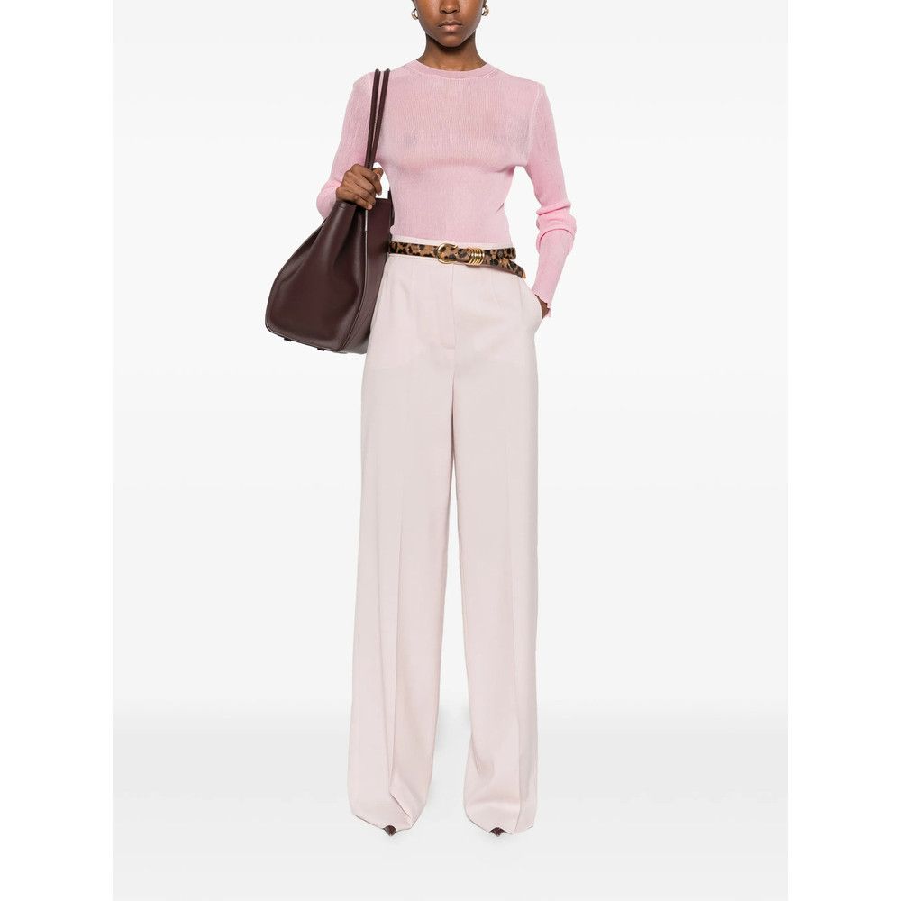 Max Mara Max Mara PINK Trousers - Straight Trousers Size 27" / US 4 / IT 40 - 3 Thumbnail