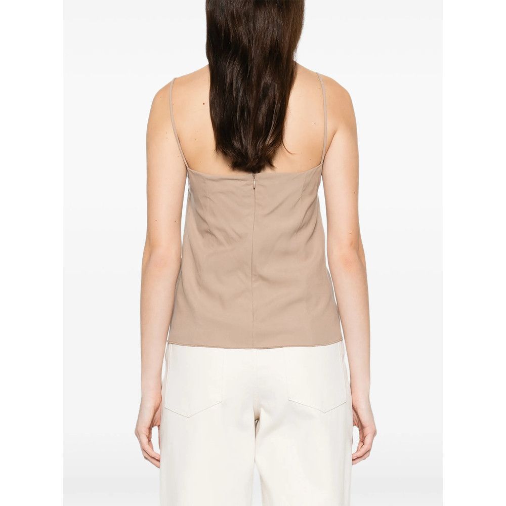 Max Mara Max Mara NEUTRALS Tops - Vests & Tank Tops Size XS / US 0-2 / IT 36-38 - 5 Thumbnail