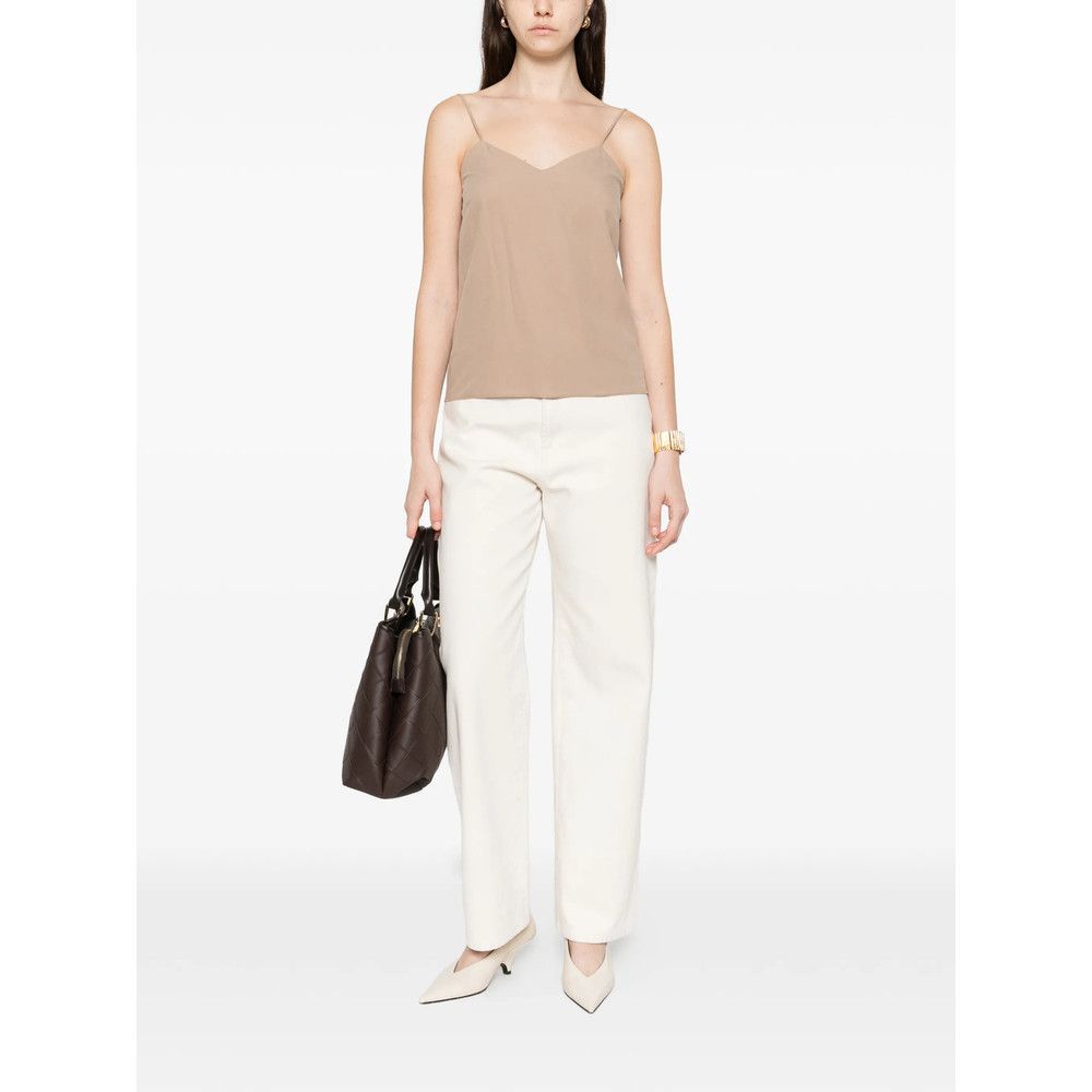 Max Mara Max Mara NEUTRALS Tops - Vests & Tank Tops Size XS / US 0-2 / IT 36-38 - 2 Thumbnail
