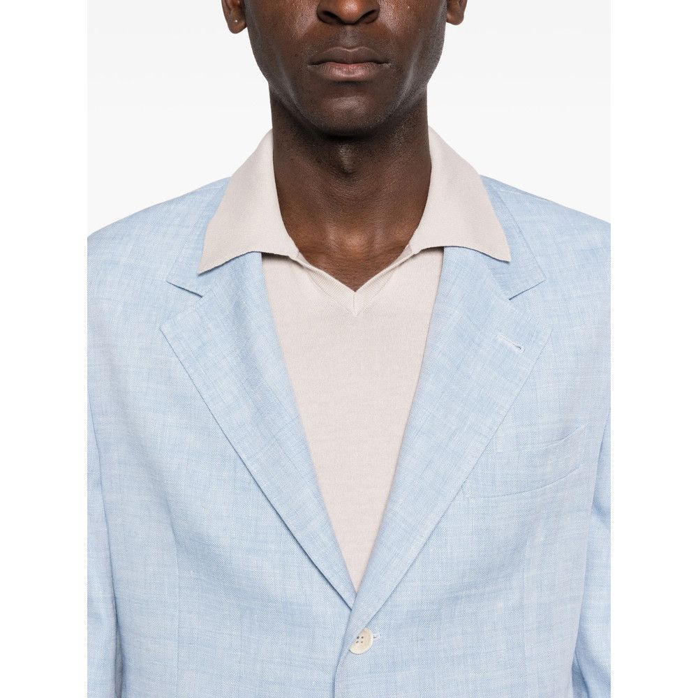 Brunello Cucinelli Brunello Cucinelli BLUE Jackets - Blazers Size US XL / EU 56 / 4 - 5 Thumbnail