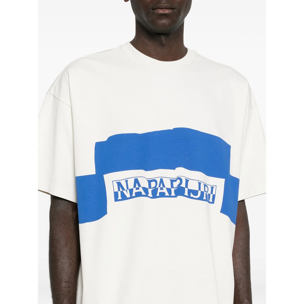 Napapijri Napapijri WHITE T-Shirts & Vests - T-Shirts Size US L / EU 52-54 / 3 - 4 Thumbnail