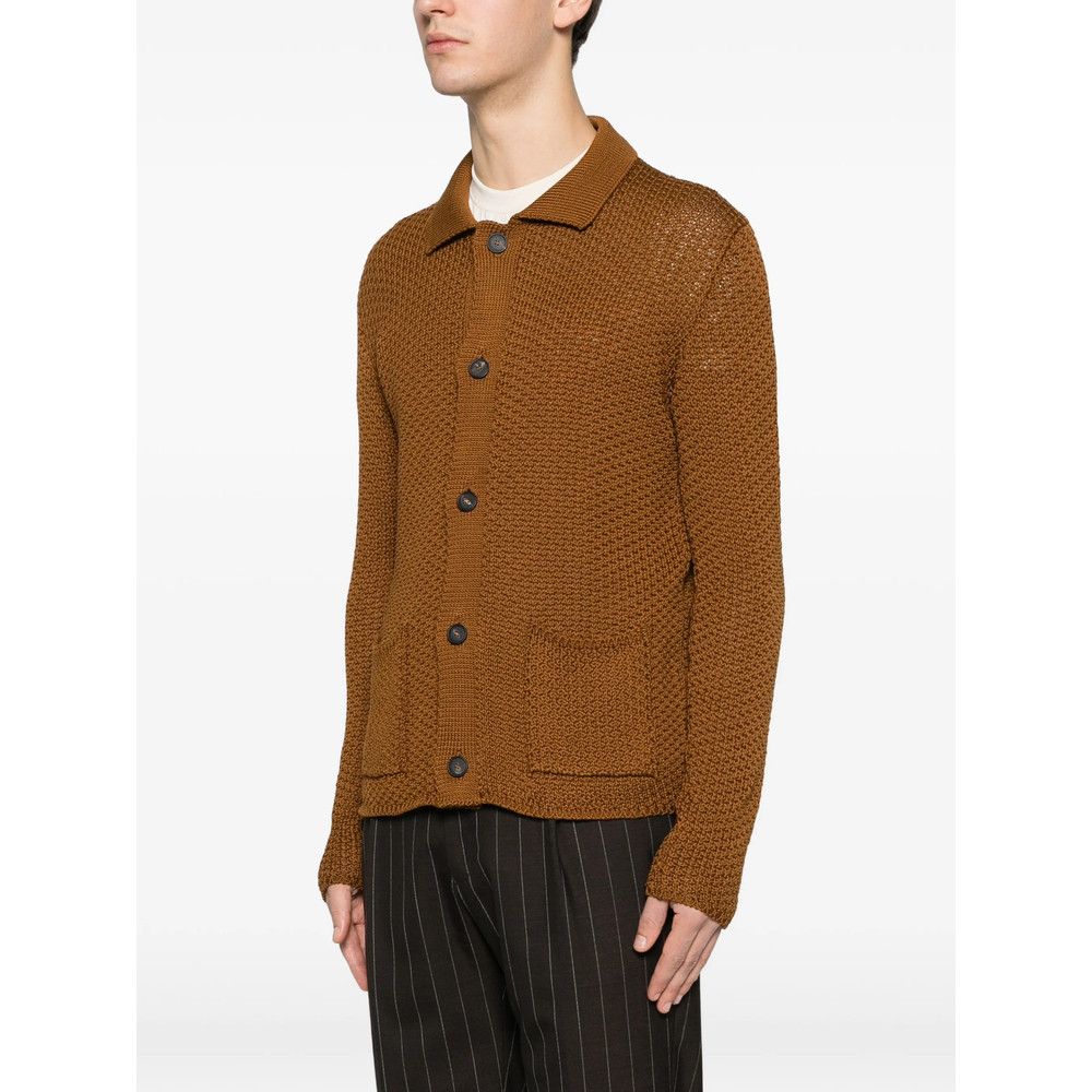 Tagliatore Tagliatore BROWN Sweaters & Knitwear - Cardigans Size US M / EU 48-50 / 2 - 2 Thumbnail