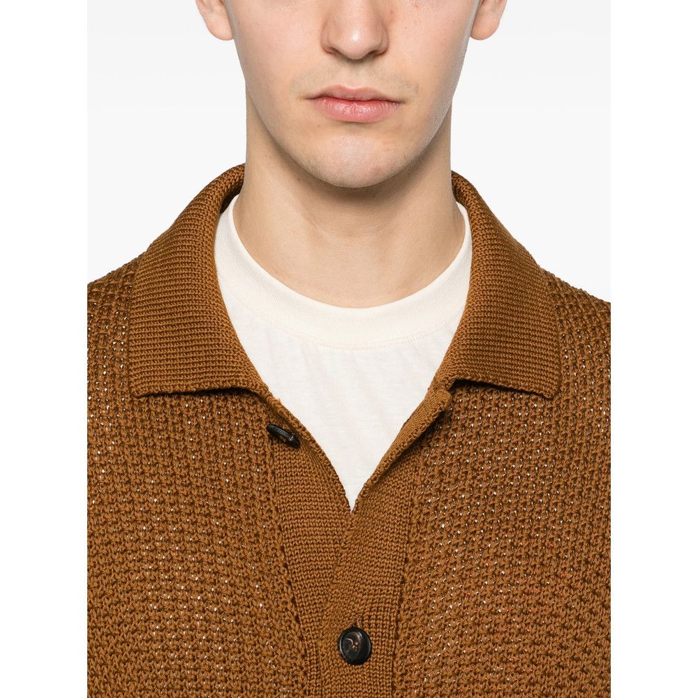 Tagliatore Tagliatore BROWN Sweaters & Knitwear - Cardigans Size US M / EU 48-50 / 2 - 3 Thumbnail