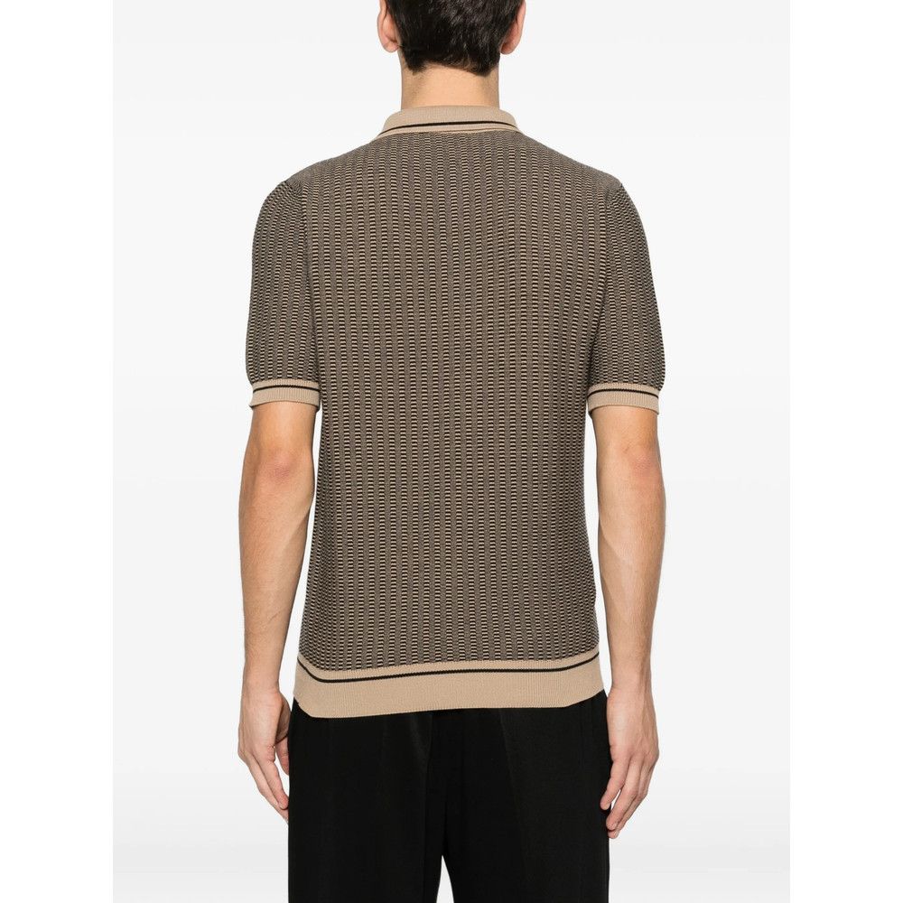 Tagliatore Tagliatore BROWN Polo Shirts Size US M / EU 48-50 / 2 - 3 Thumbnail