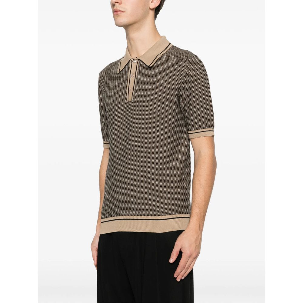 Tagliatore Tagliatore BROWN Polo Shirts Size US M / EU 48-50 / 2 - 5 Thumbnail