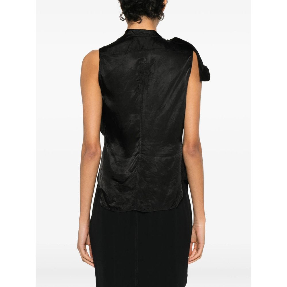 Rick Owens Rick Owens BLACK Tops - Blouses Size S / US 4 / IT 40 - 3 Thumbnail