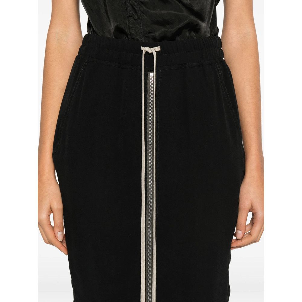Rick Owens Rick Owens BLACK Skirts - Straight Skirts Size 27" / US 4 / IT 40 - 5 Thumbnail