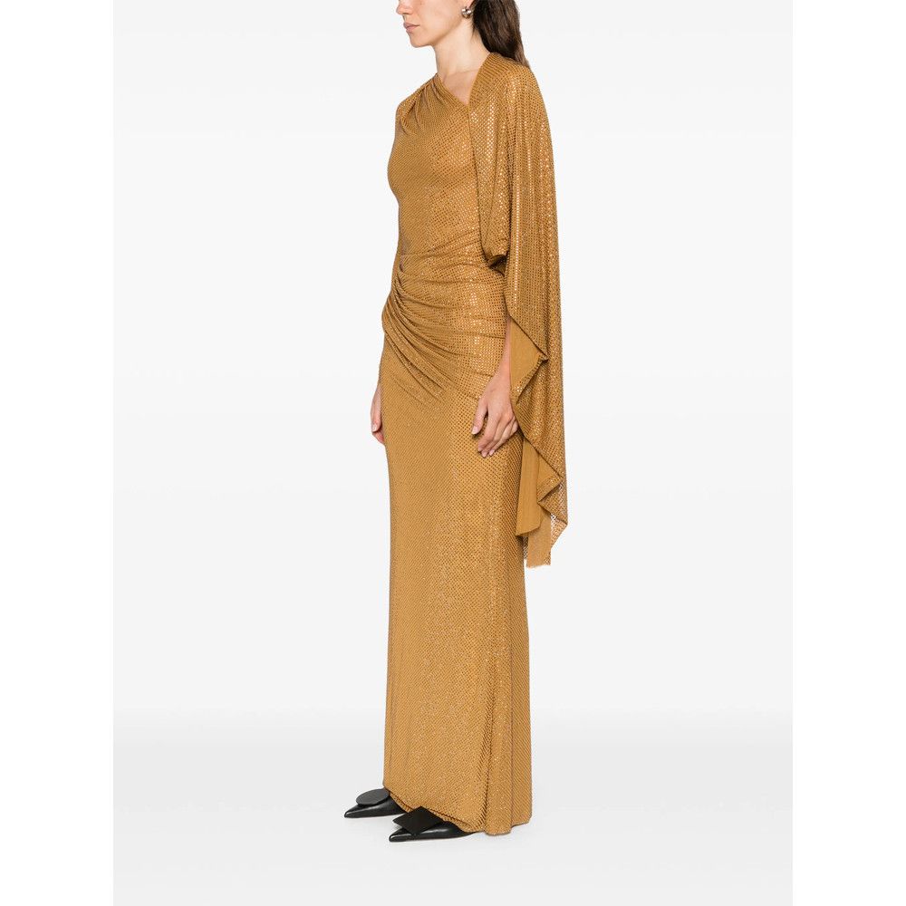 Self-Portrait Self-portrait GOLD Dresses - Evening Dresses Size L / US 10 / IT 46 - 4 Thumbnail