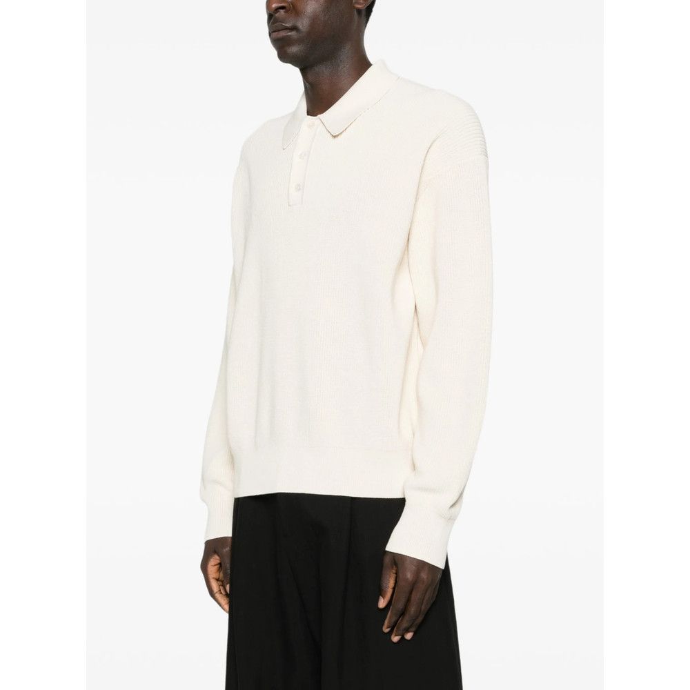 Studio Nicholson Studio Nicholson NEUTRALS Polo Shirts Size US L / EU 52-54 / 3 - 4 Thumbnail