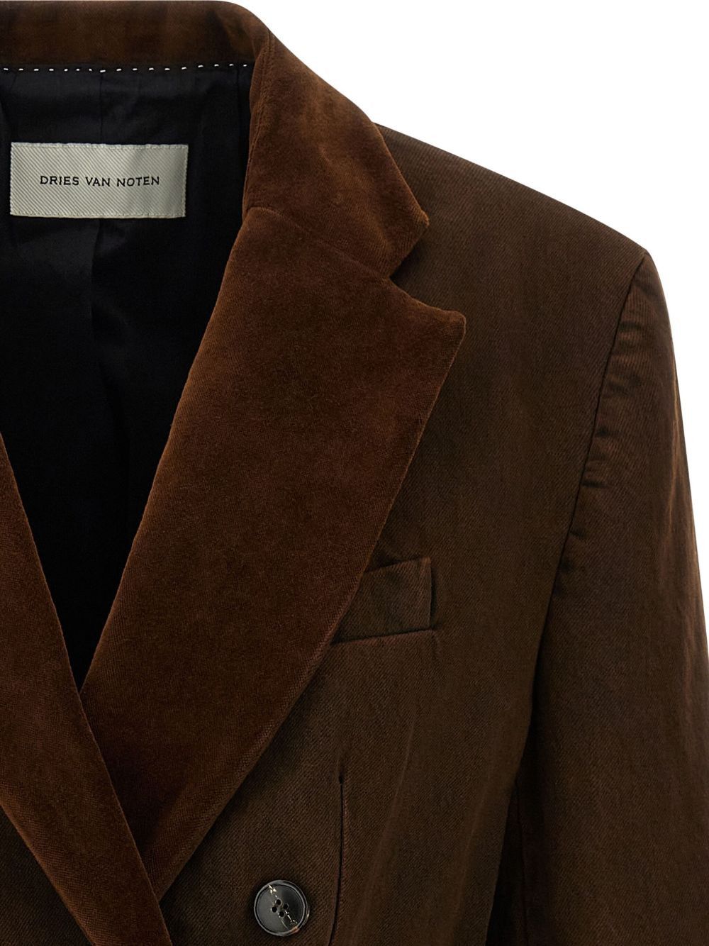 Dries Van Noten BAFYA DOUBLE-BREASTED JACKET Size XS / US 0-2 / IT 36-38 - 2 Thumbnail