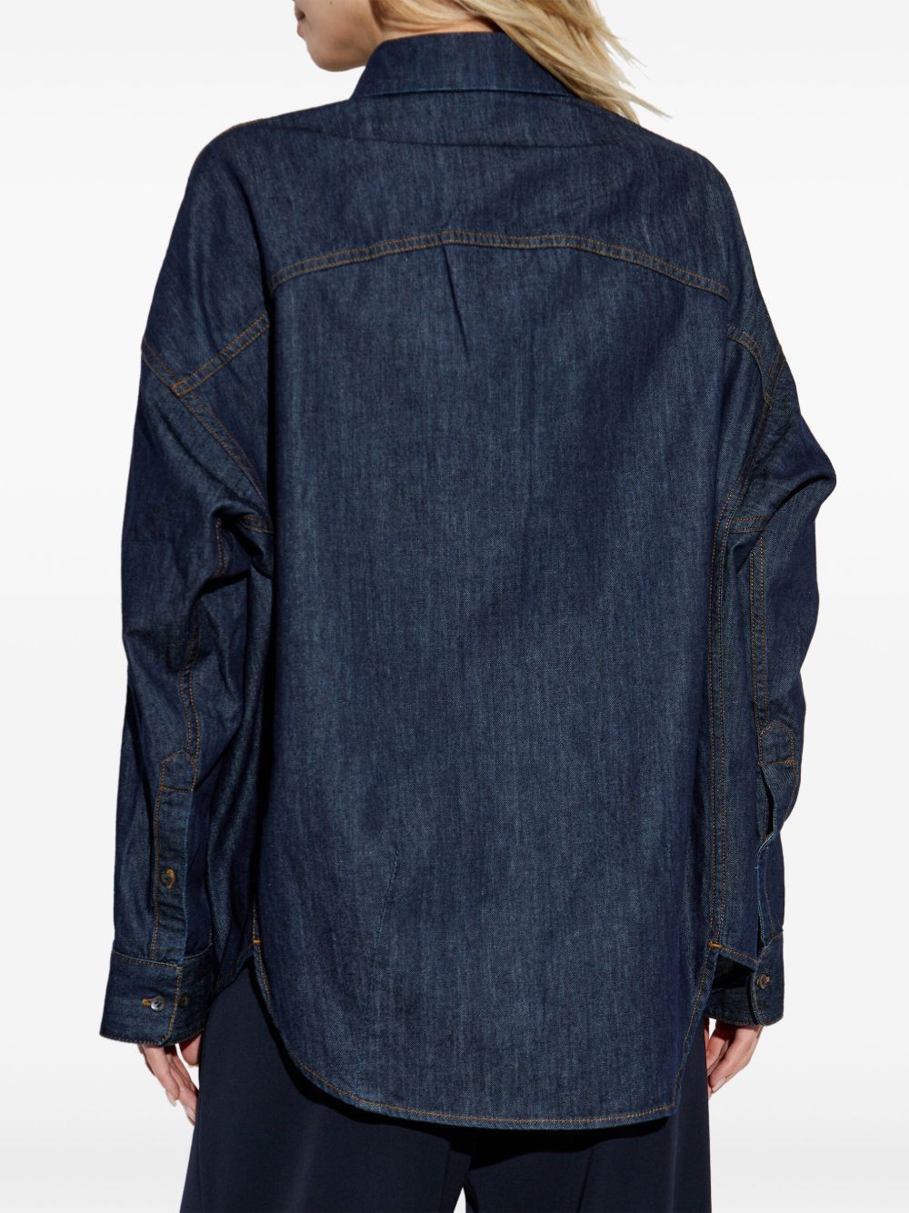 Dries Van Noten CASIO DENIM SHIRT Size M / US 6-8 / IT 42-44 - 4 Thumbnail