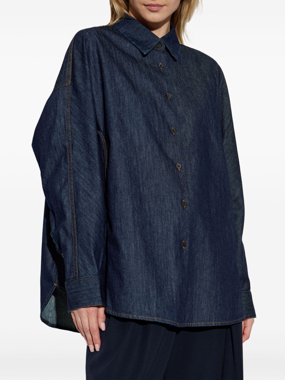 Dries Van Noten CASIO DENIM SHIRT Size M / US 6-8 / IT 42-44 - 3 Thumbnail