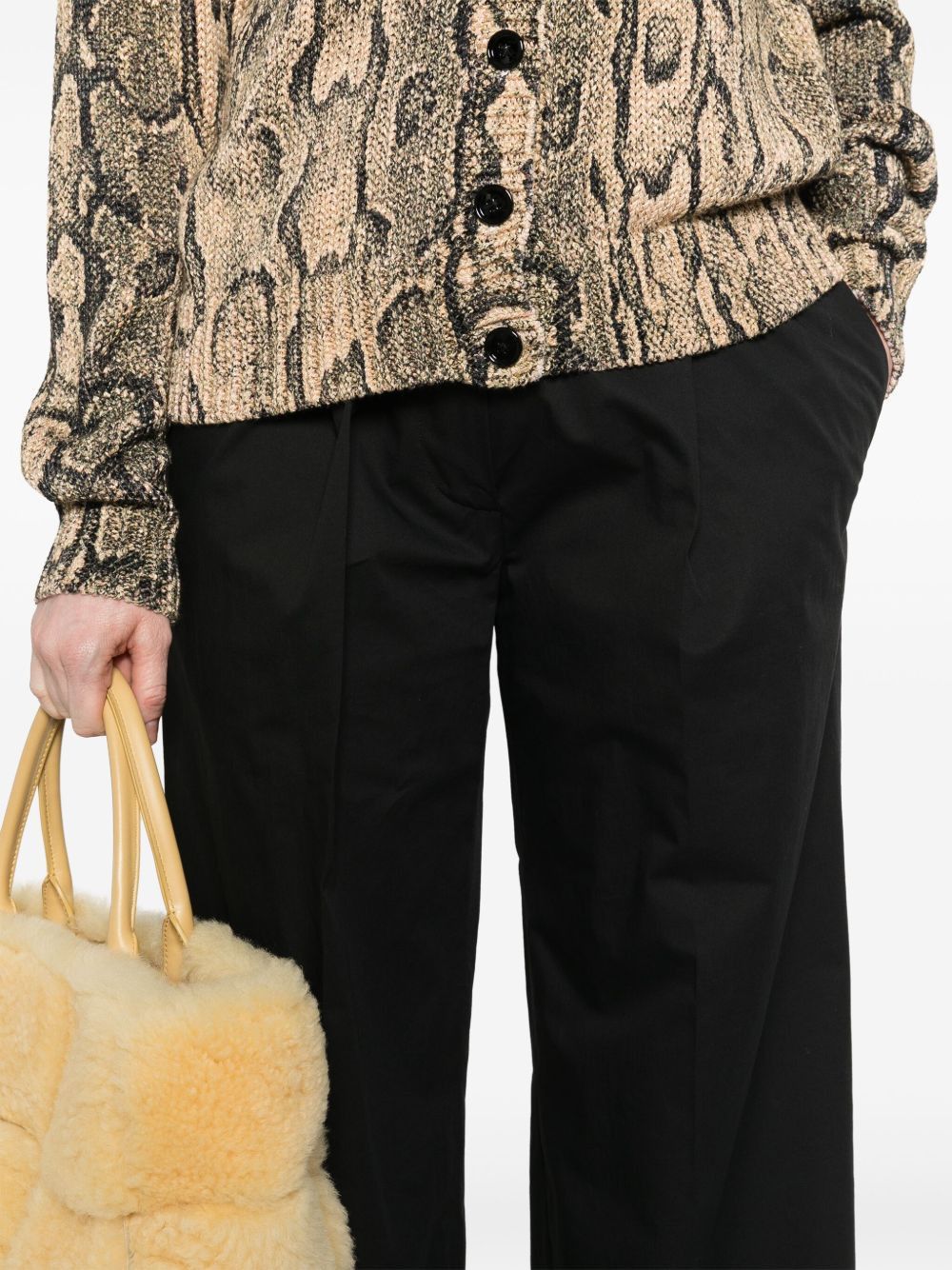 Dries Van Noten PORTIAS COTTON TROUSERS Size 25" / US 0 / IT 36 - 4 Thumbnail