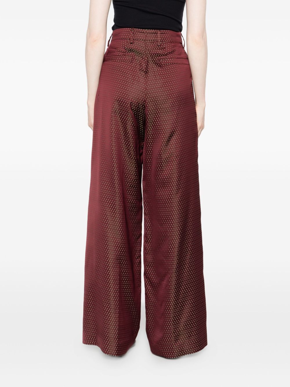 Dries Van Noten PENN COTTON TROUSERS Size 26" / US 2 / IT 38 - 5 Thumbnail