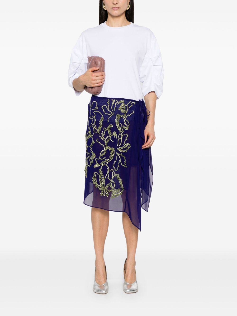 Dries Van Noten HEYNET COTTON T-SHIRT Size L / US 10 / IT 46 - 5 Thumbnail