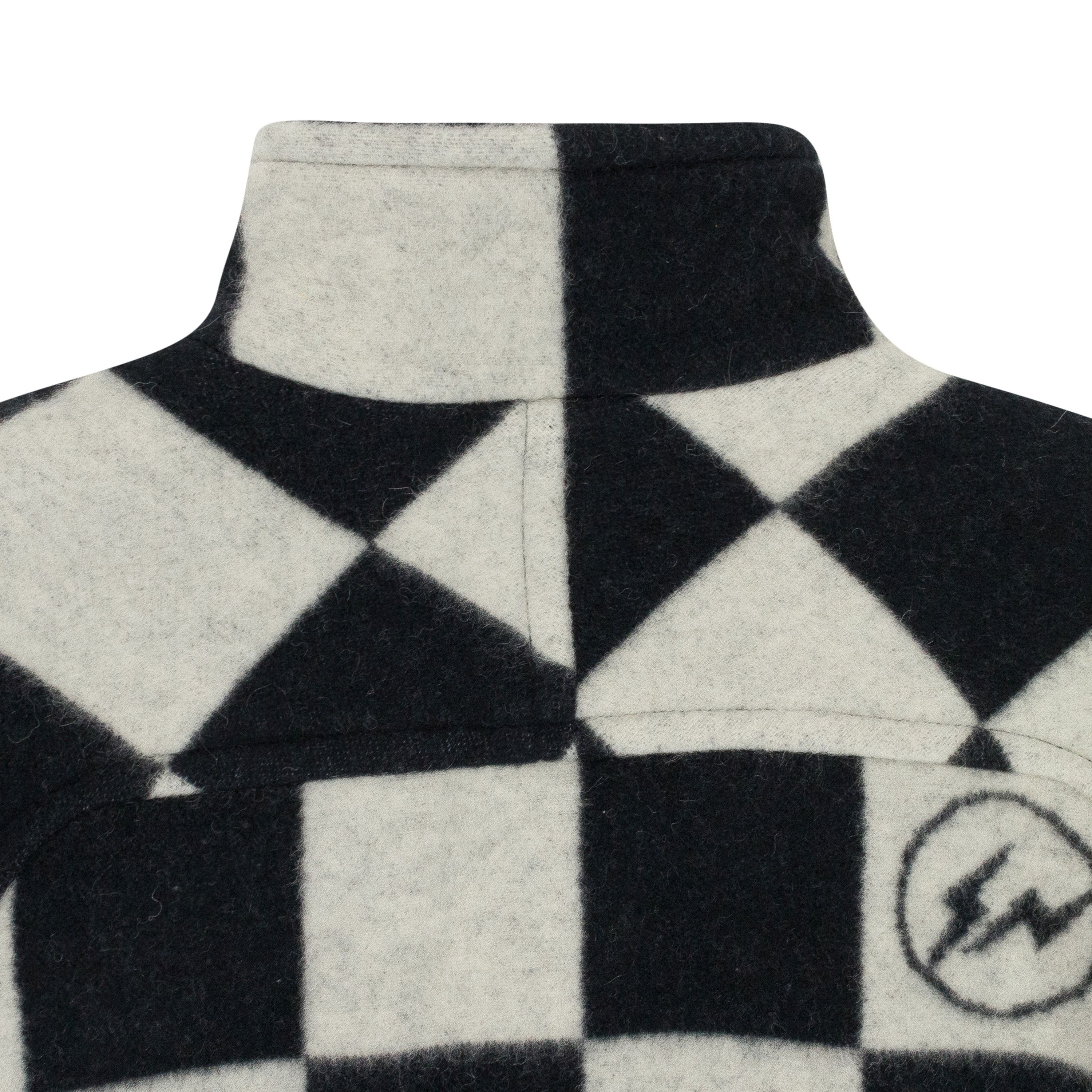 Undercover BLACK WOVEN BLOUSON BUTTON-DOWN SHIRT SIZE 2 Size XS / US 0-2 / IT 36-38 - 4 Thumbnail