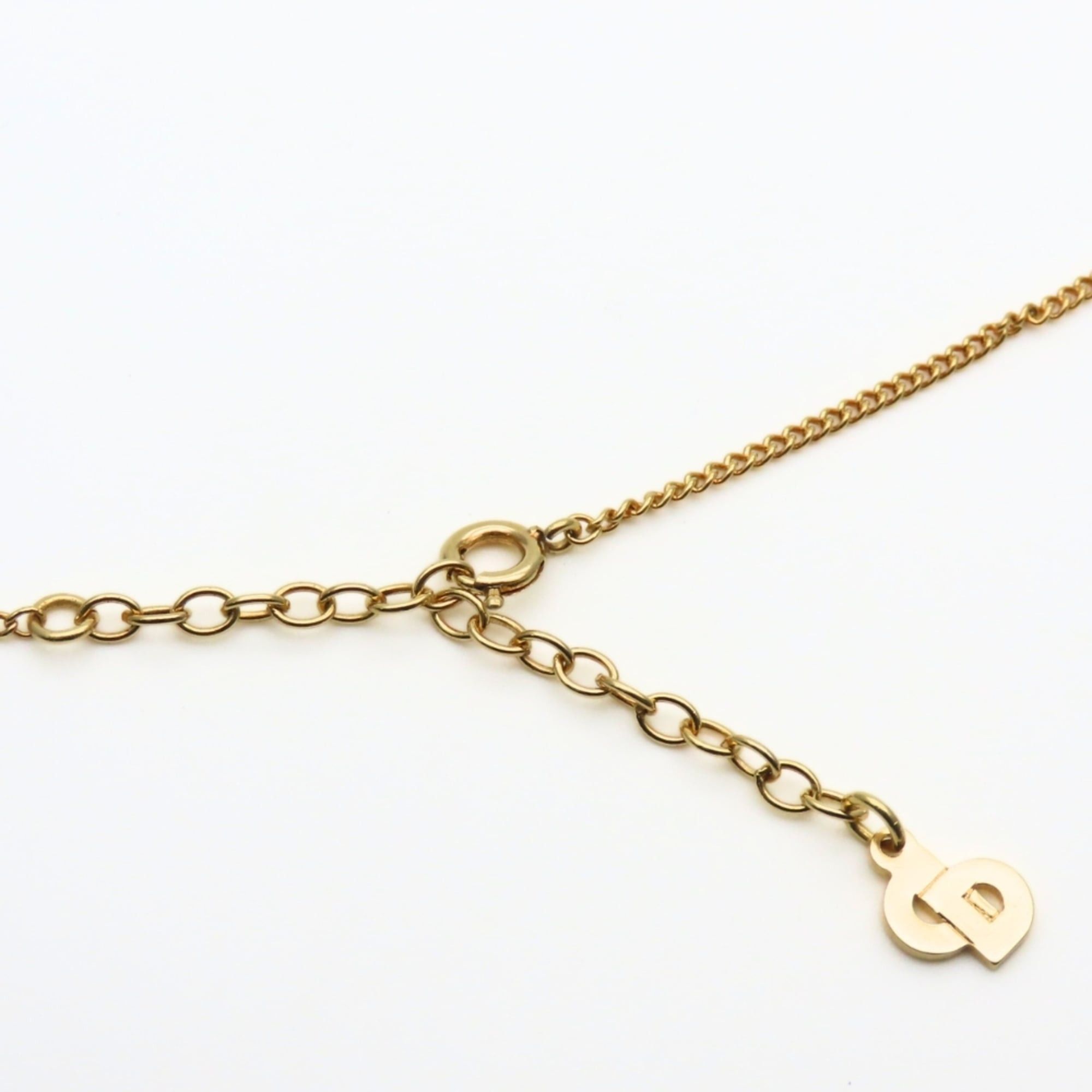 Dior Christian Dior CD logo necklace in gold-plated metal. GP. Women's. Size ONE SIZE - 11 Thumbnail