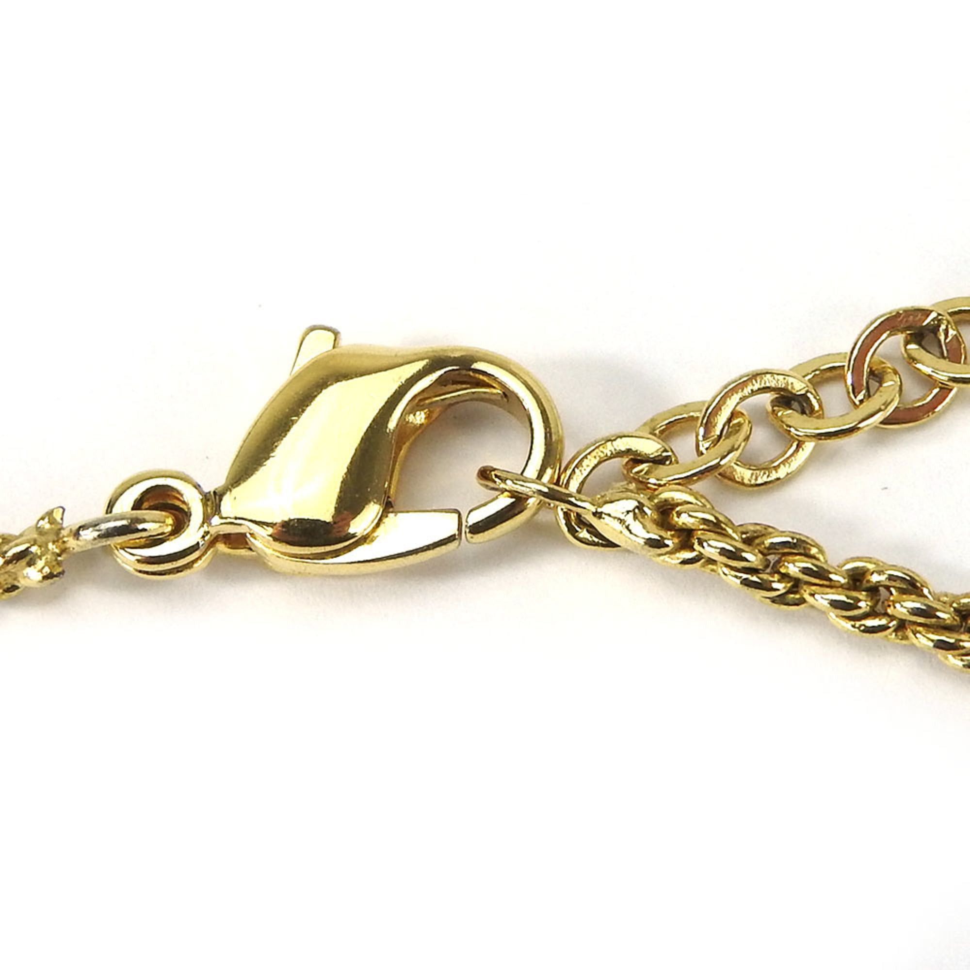 Dior Christian Dior necklace in gold with a perfume bottle motif. Size ONE SIZE - 11 Thumbnail