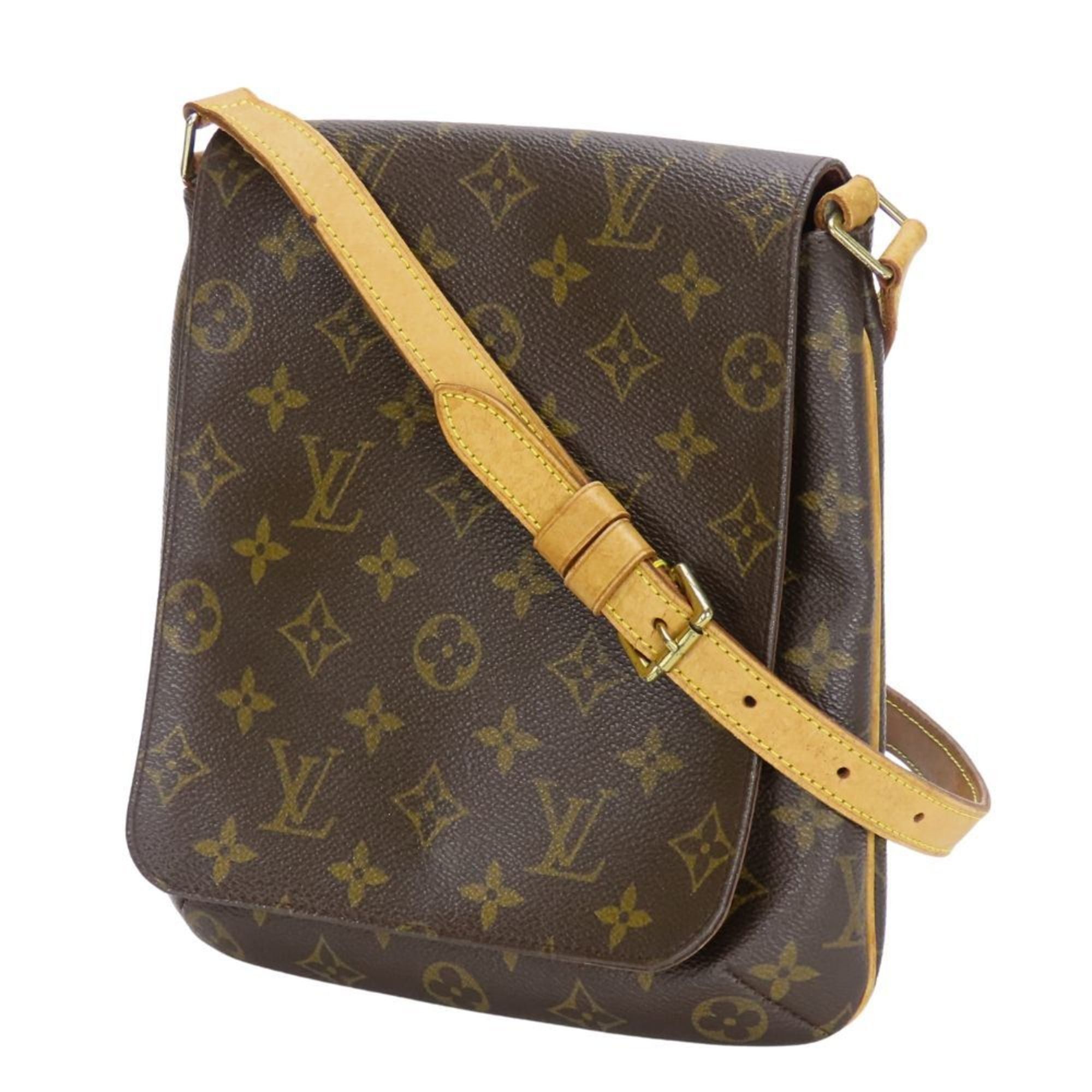 Louis Vuitton Louis Vuitton Musette Salsa Shoulder Bag M51258, Short Bag, Monogram, Natural Leather, Brown, Women's, LOUIS VUITTON Size ONE SIZE - 3 Thumbnail