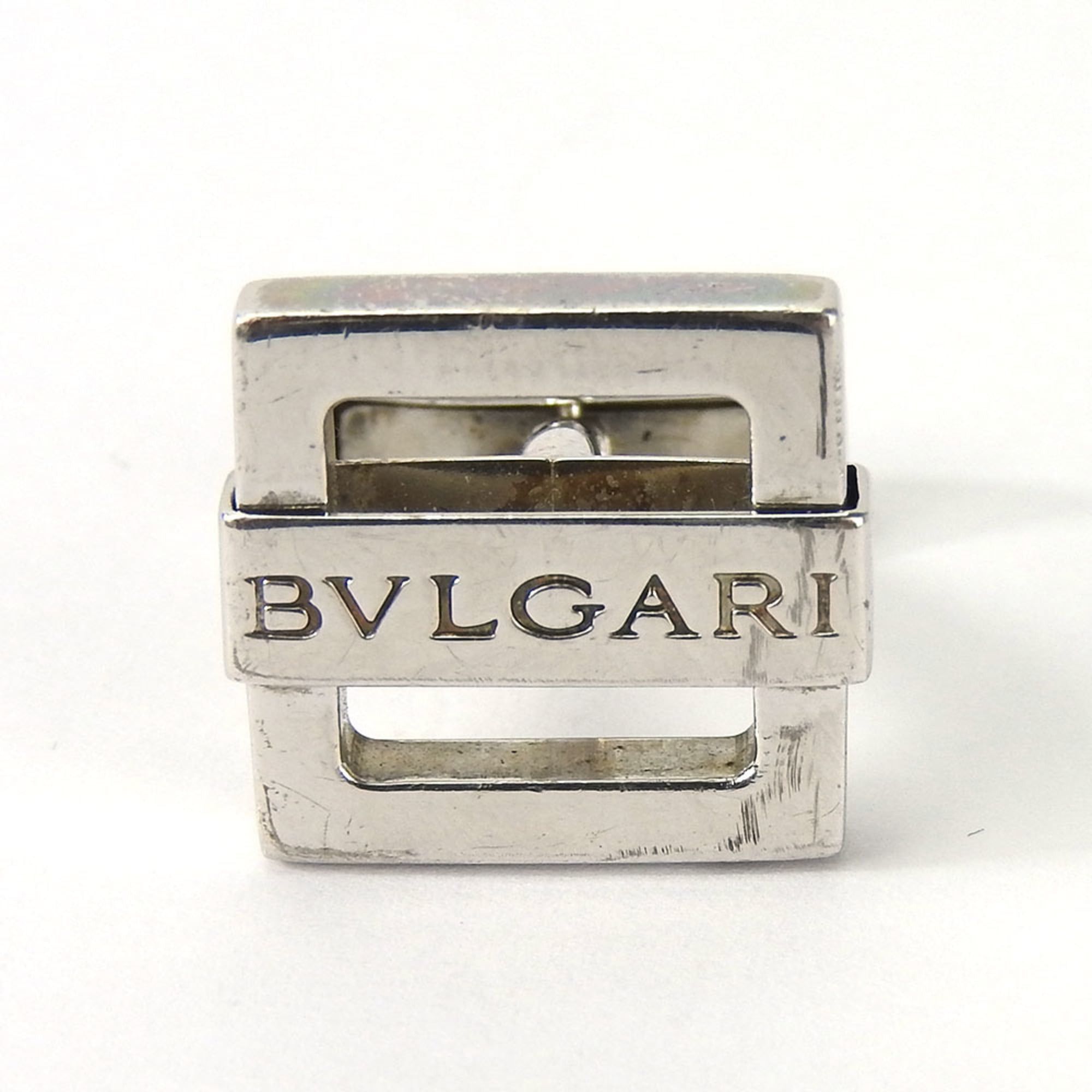 Bvlgari Bvlgari Cufflinks, 925 Sterling Silver, Men's BVLGARI Jewelry Accessories Cuffs Size ONE SIZE - 7 Thumbnail
