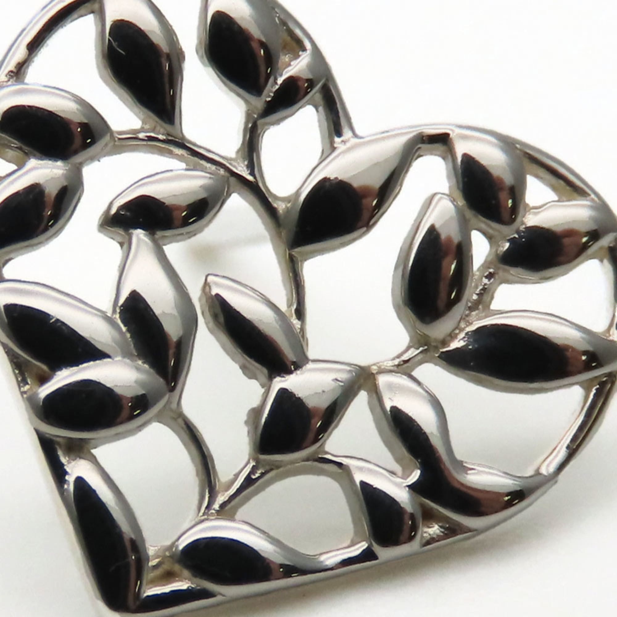 Tiffany & Co. Tiffany & Co. Olive Leaf Heart Earrings in SV925 for Women Size ONE SIZE - 8 Thumbnail