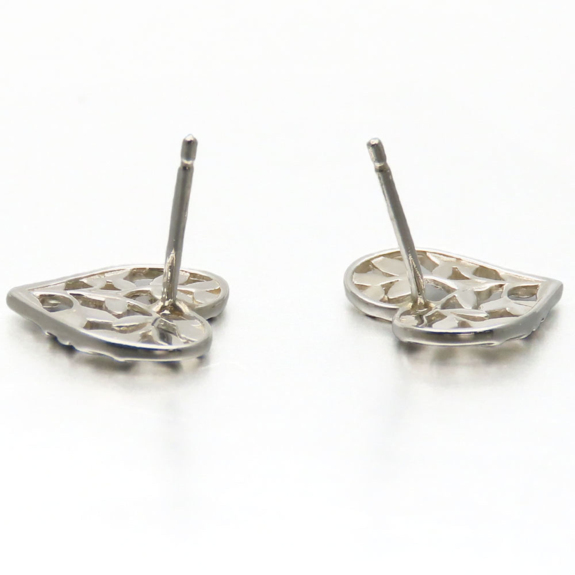 Tiffany & Co. Tiffany & Co. Olive Leaf Heart Earrings in SV925 for Women Size ONE SIZE - 5 Thumbnail
