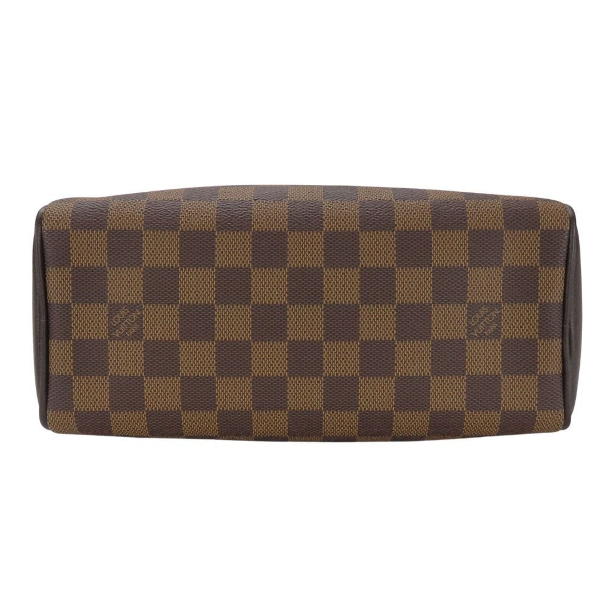 Louis Vuitton Louis Vuitton Brera Handbag N51150 Damier Ebene Brown with Gold Hardware for Women Size ONE SIZE - 5 Thumbnail