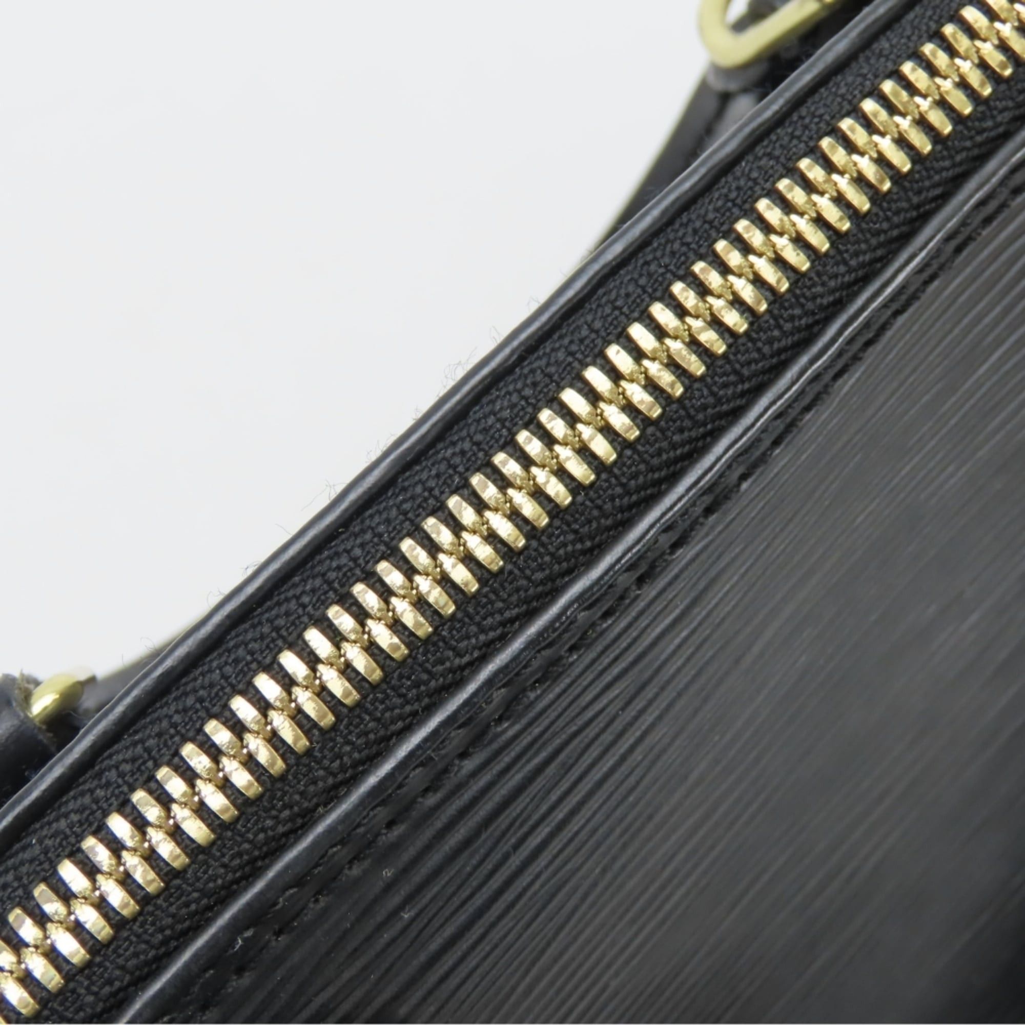 Louis Vuitton Louis Vuitton Alma Handbag M52142 Epi Leather Noir Black with Gold Hardware Chic Women's LOUIS VUITTON Size ONE SIZE - 20 Thumbnail
