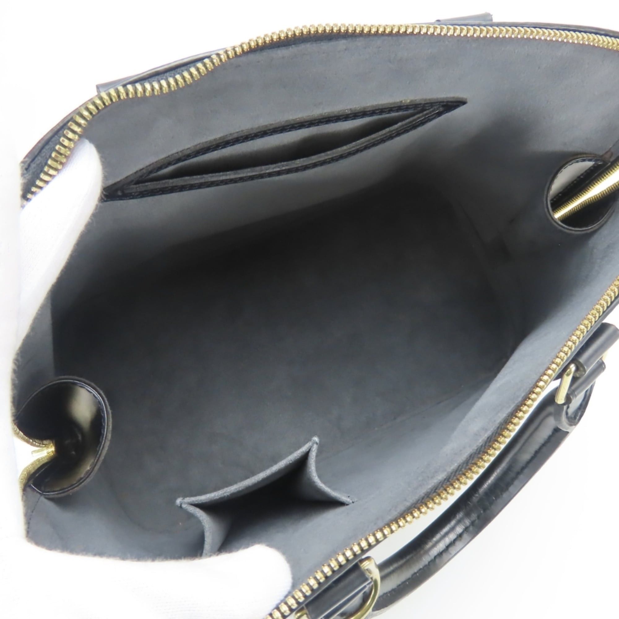 Louis Vuitton Louis Vuitton Alma Handbag M52142 Epi Leather Noir Black with Gold Hardware Chic Women's LOUIS VUITTON Size ONE SIZE - 21 Thumbnail