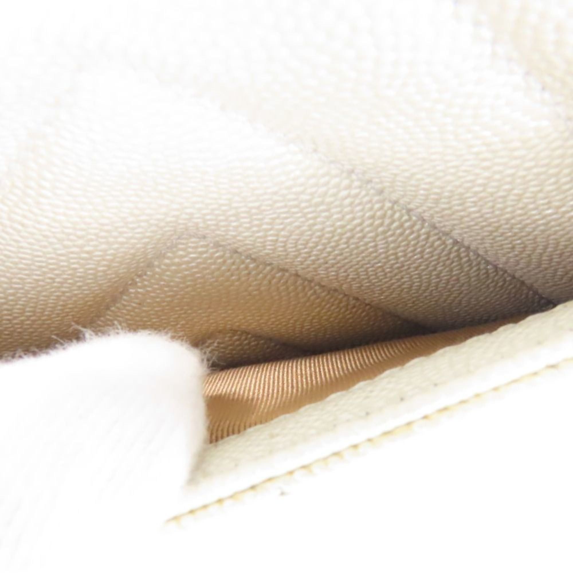 Chanel Chanel Coco Handle XS Handbag with Mark, Caviar Leather, Pearl White, Silver Hardware, V-Stitch, Size 28, Women's, CHANEL Size ONE SIZE - 25 Thumbnail