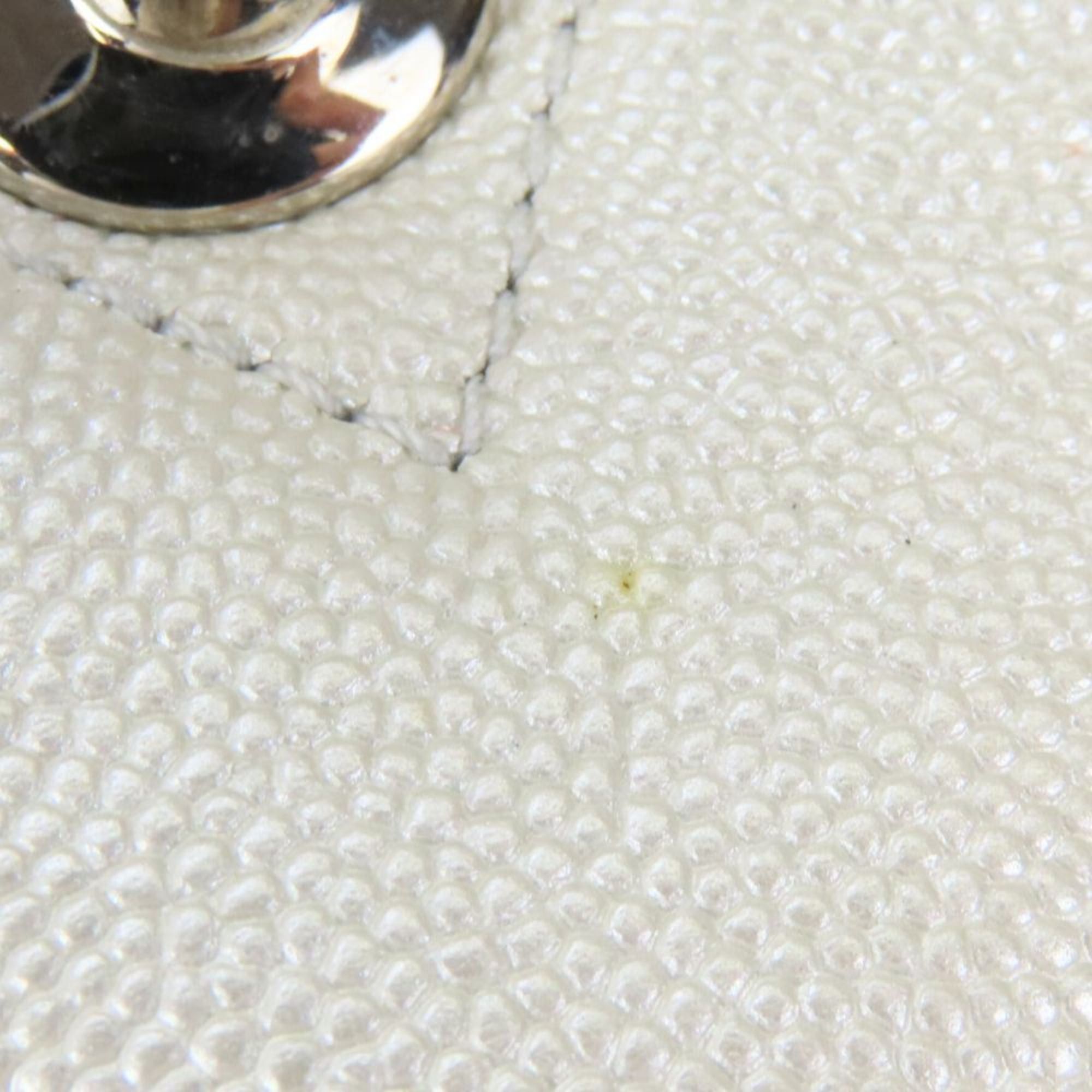 Chanel Chanel Coco Handle XS Handbag with Mark, Caviar Leather, Pearl White, Silver Hardware, V-Stitch, Size 28, Women's, CHANEL Size ONE SIZE - 19 Thumbnail