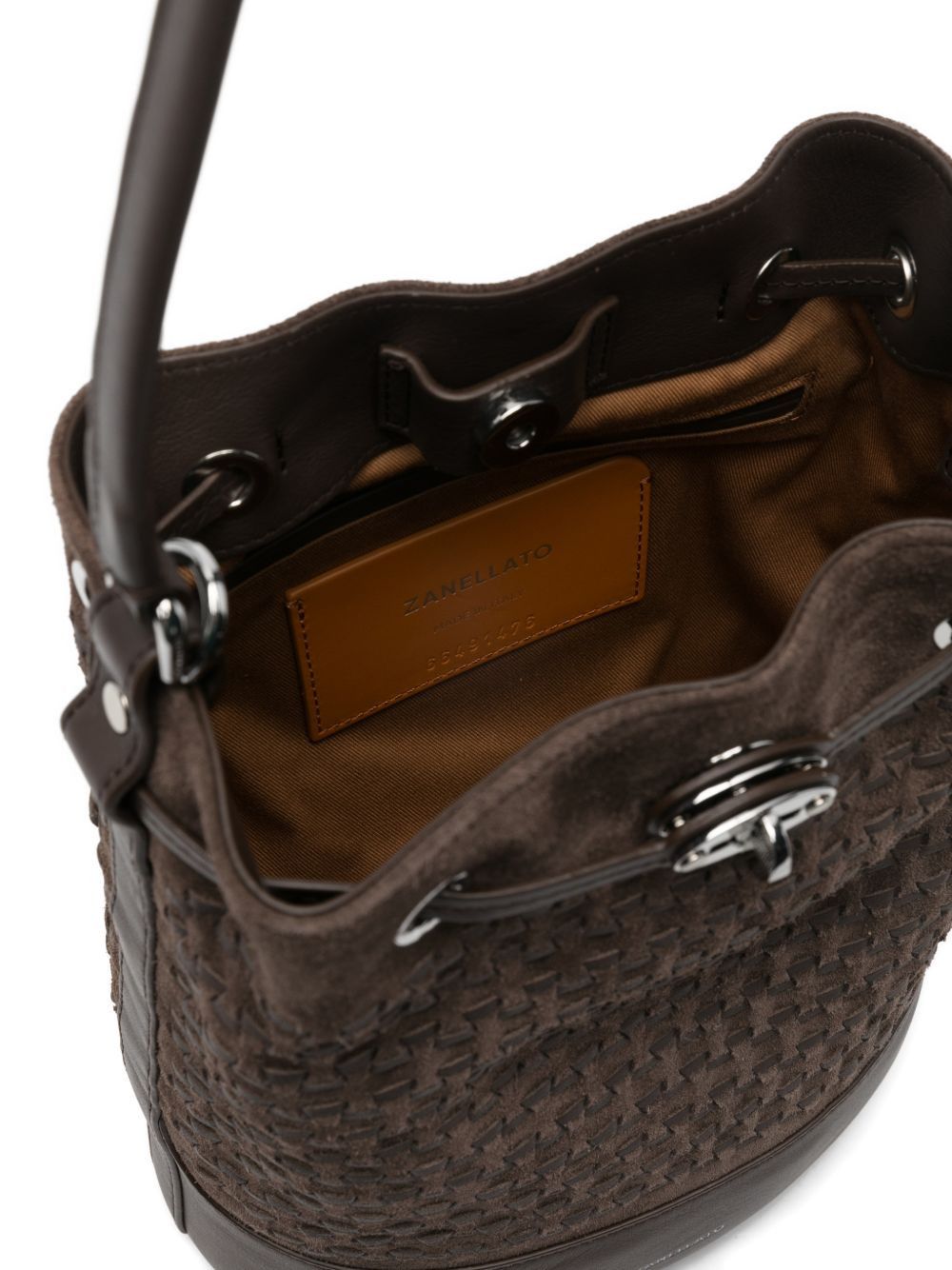 Zanellato MONDA' MUSIVA SMALL LEATHER BUCKET BAG Size ONE SIZE - 4 Thumbnail