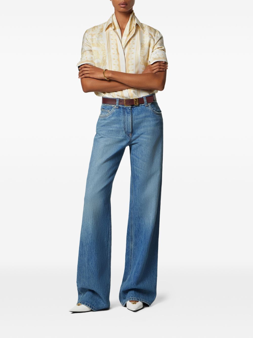 Versace DENIM COTTON JEANS Size 25" / US 0 / IT 36 - 3 Thumbnail
