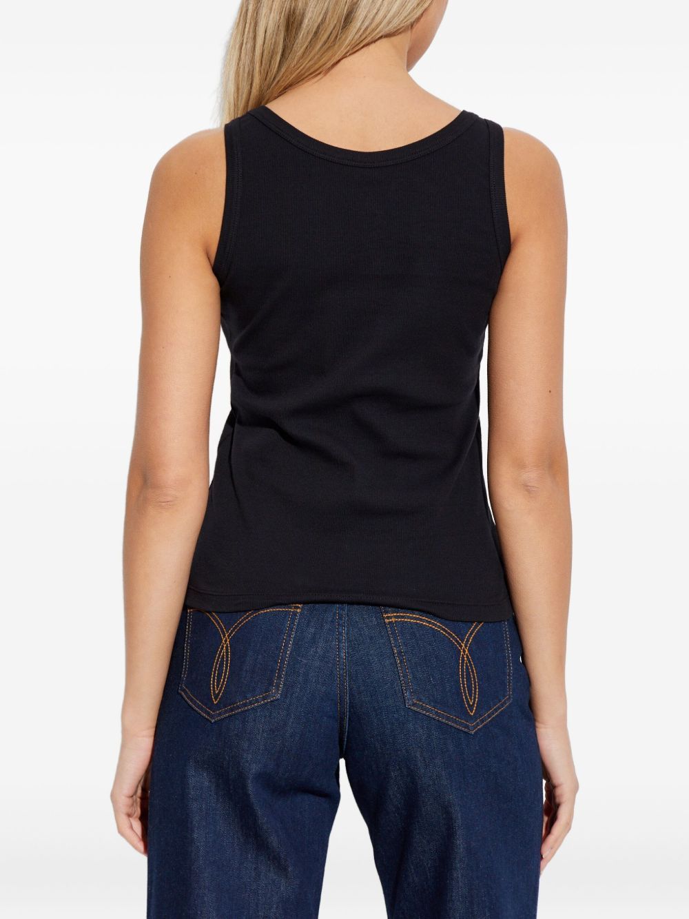 Versace LOGO COTTON TANK TOP Size M / US 6-8 / IT 42-44 - 4 Thumbnail