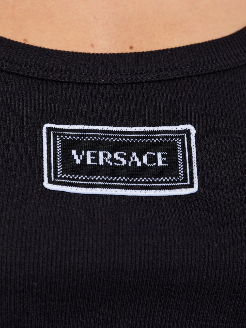 Versace LOGO COTTON TANK TOP Size M / US 6-8 / IT 42-44 - 3 Thumbnail