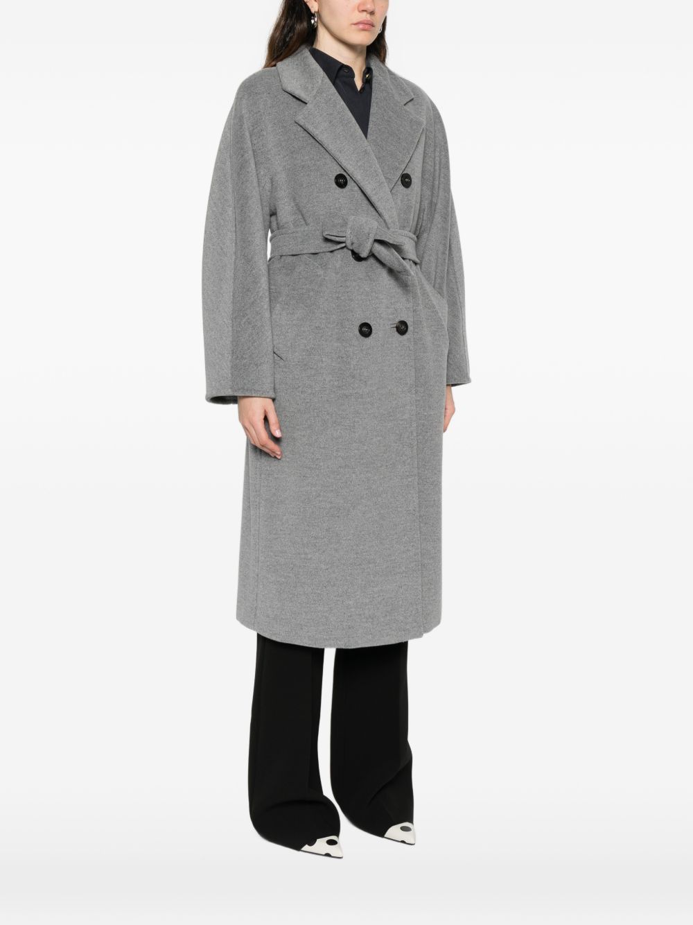 Max Mara WOOL LONG COAT Size XS / US 0-2 / IT 36-38 - 2 Thumbnail