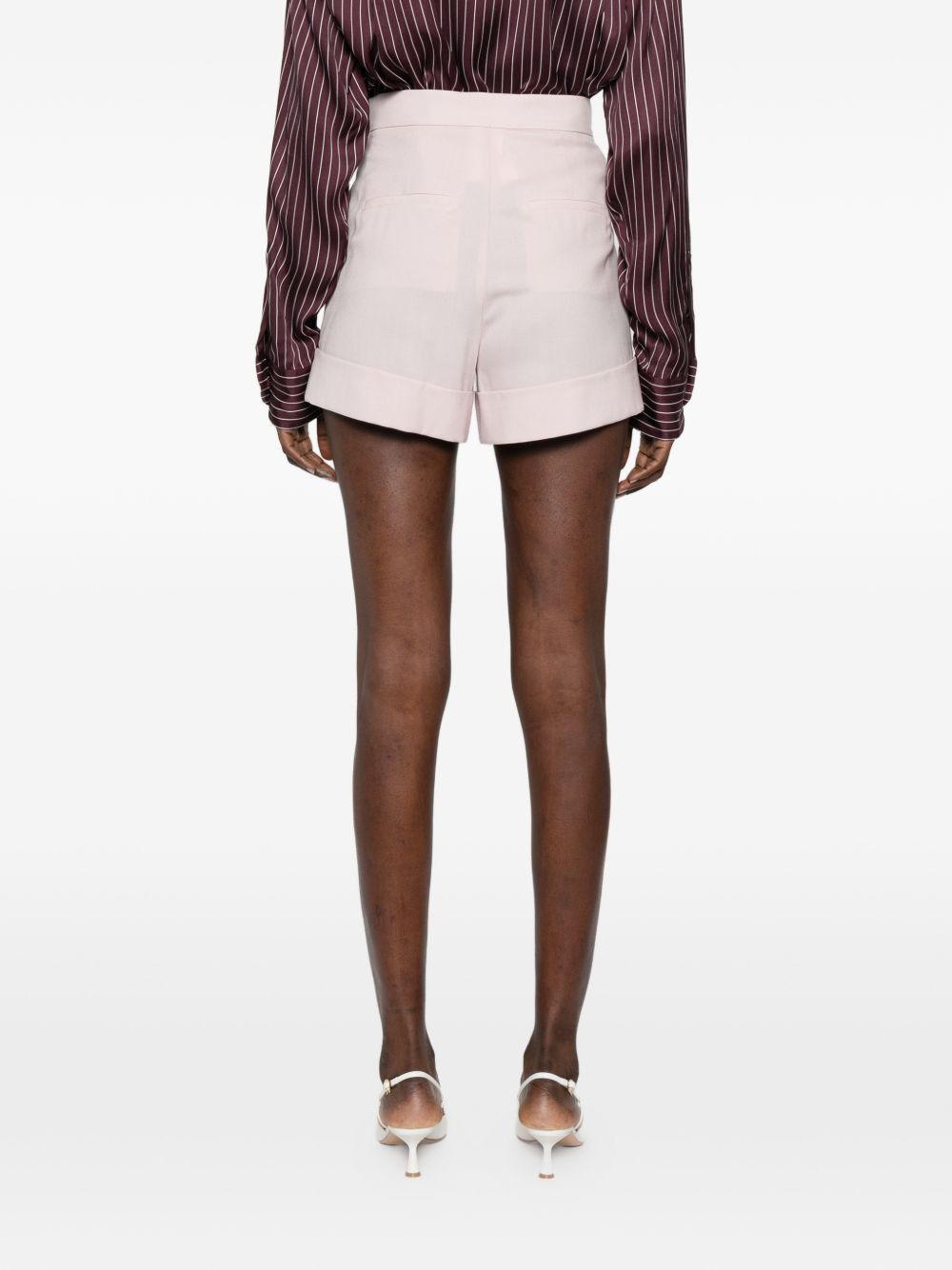 Max Mara WOOL SHORTS Size 26" / US 2 / IT 38 - 5 Thumbnail