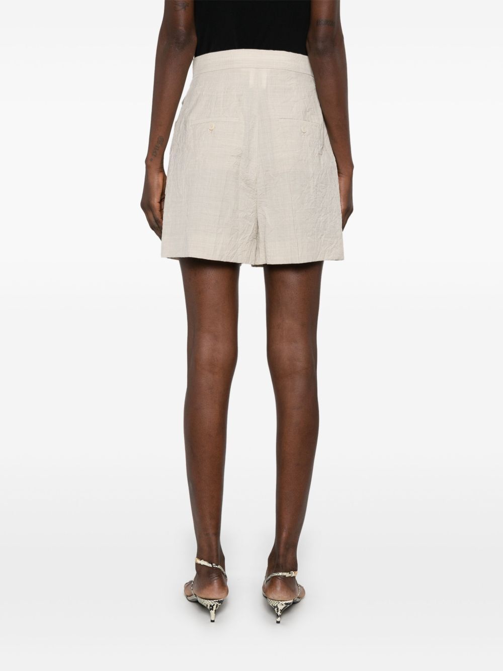 Max Mara WOOL SHORTS Size 27" / US 4 / IT 40 - 2 Thumbnail