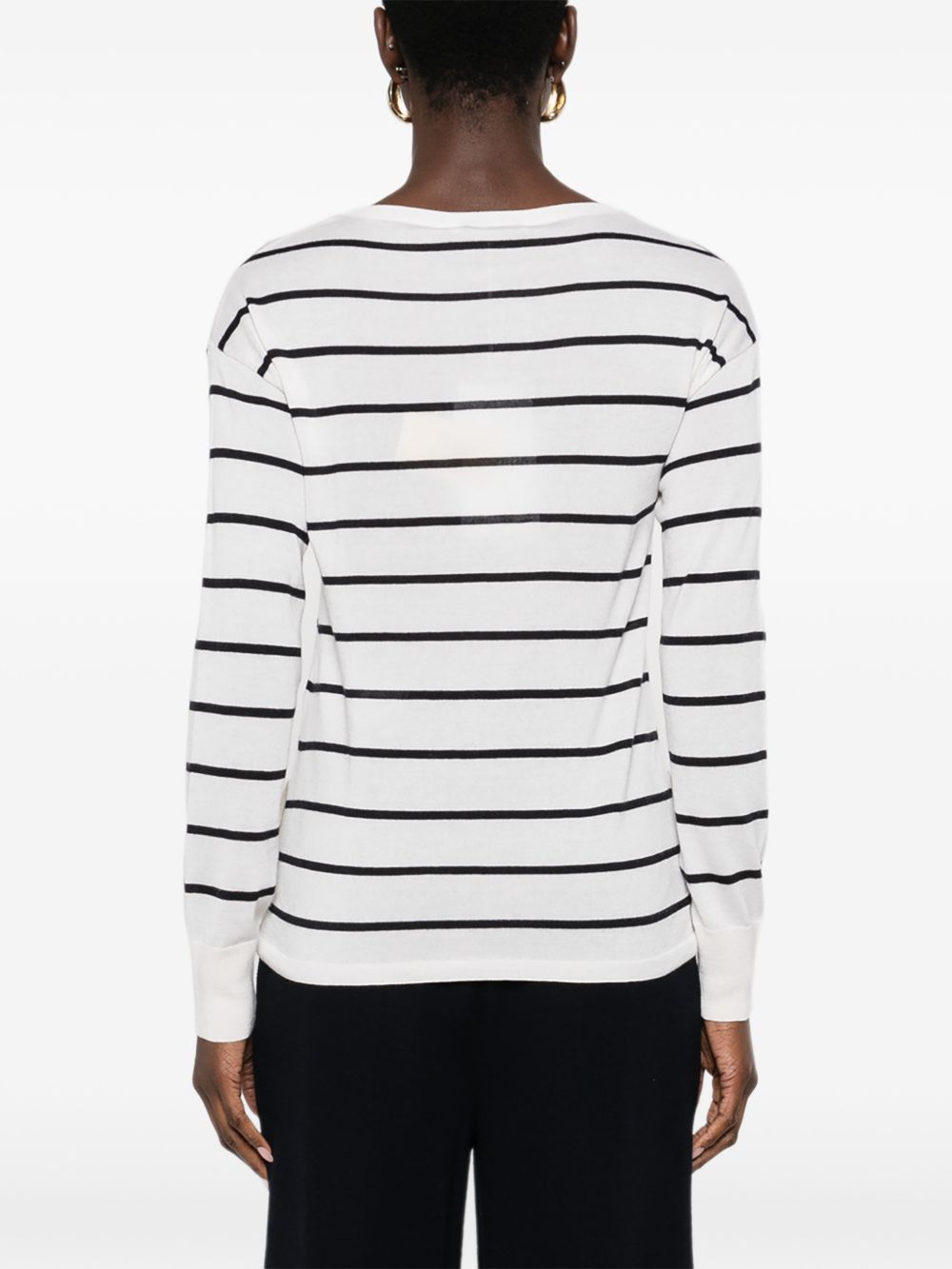 Max Mara CASHMERE AND SILK SWEATER Size XS / US 0-2 / IT 36-38 - 5 Thumbnail
